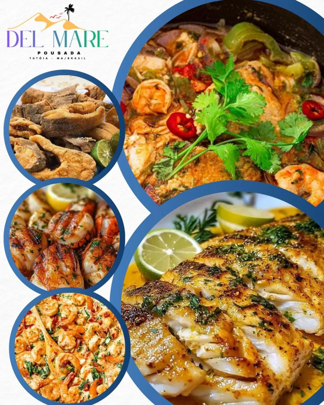 Restaurant/places to eat in Pousada Del Mare