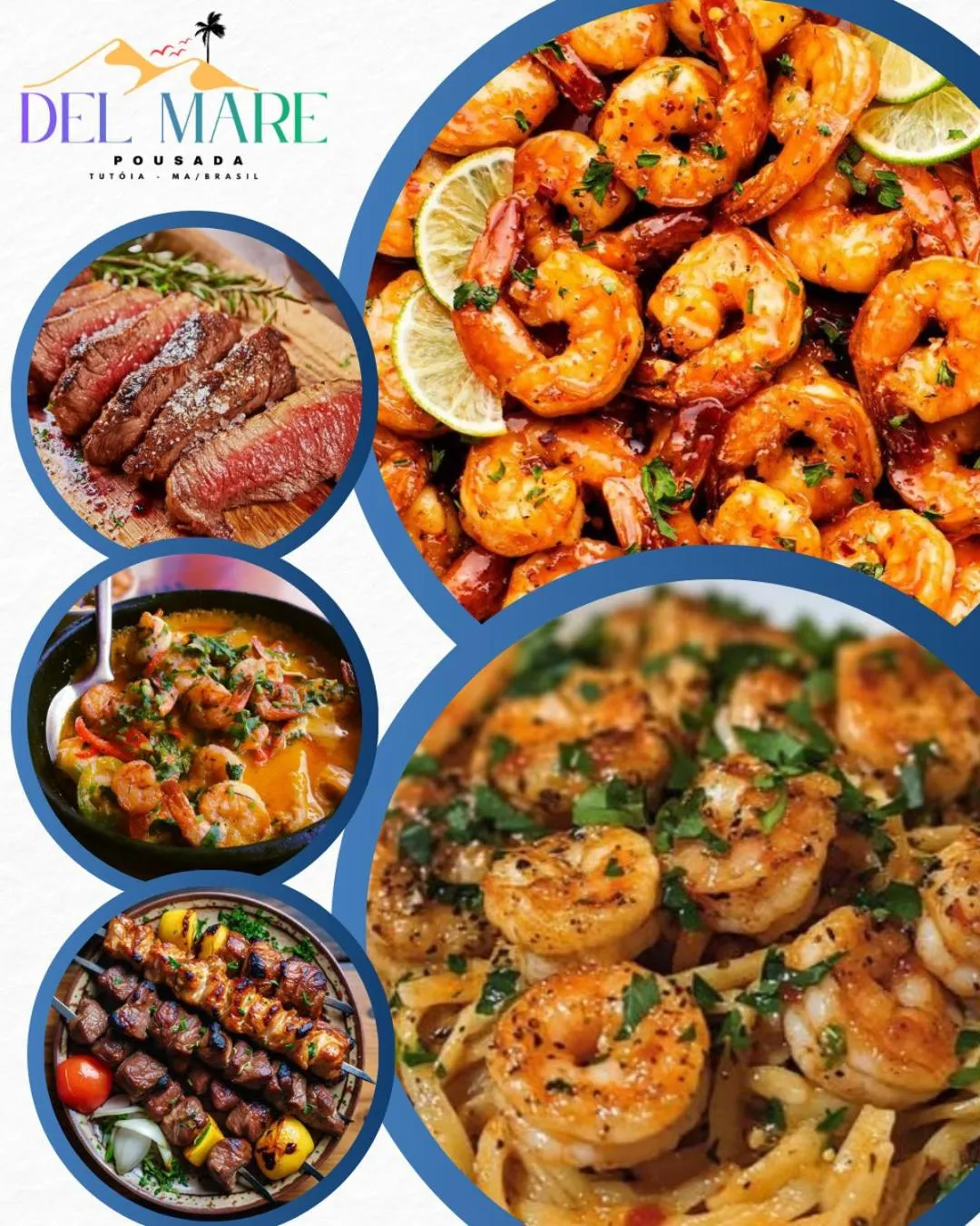 Restaurant/places to eat in Pousada Del Mare