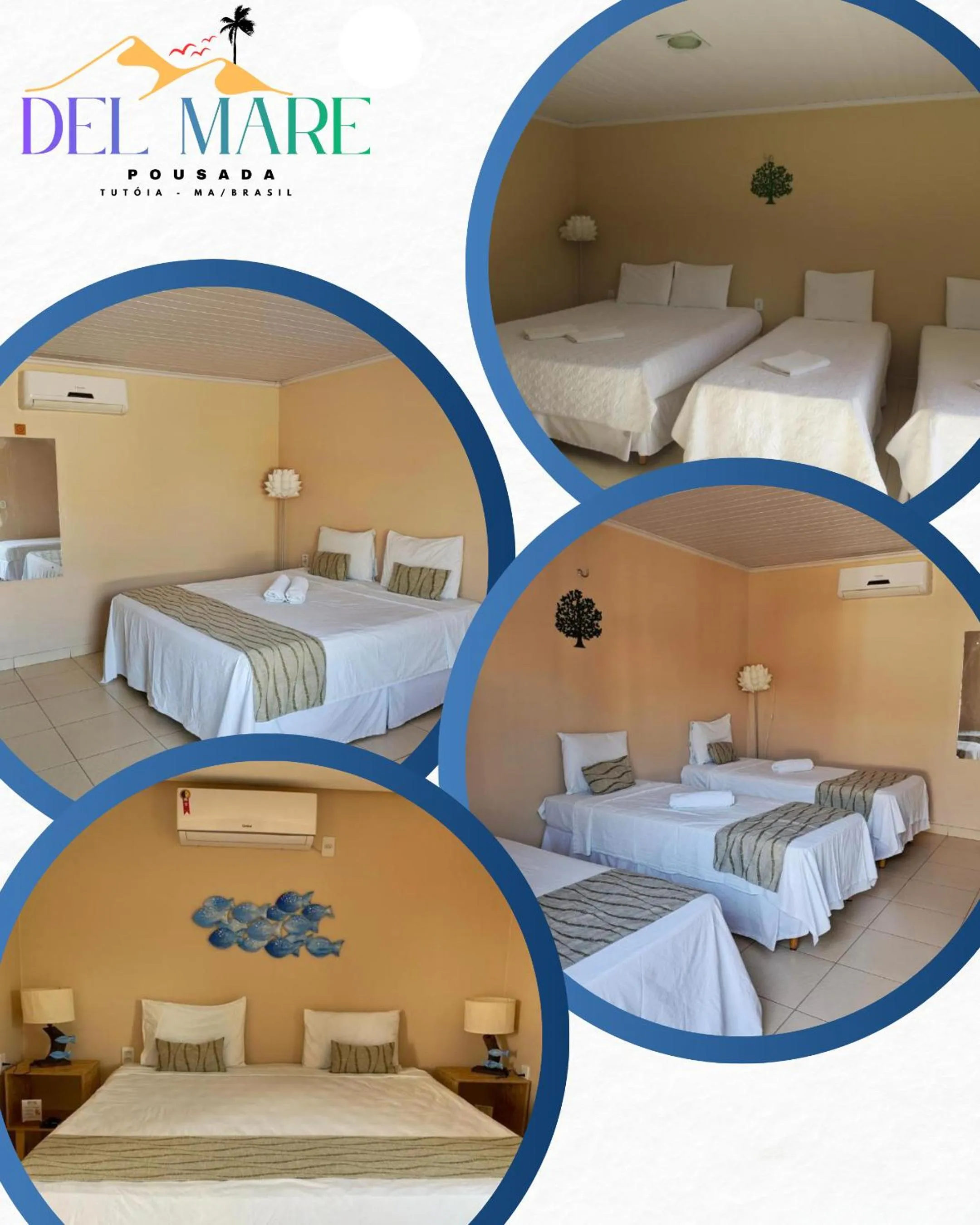 Restaurant/places to eat, Bed in Pousada Del Mare