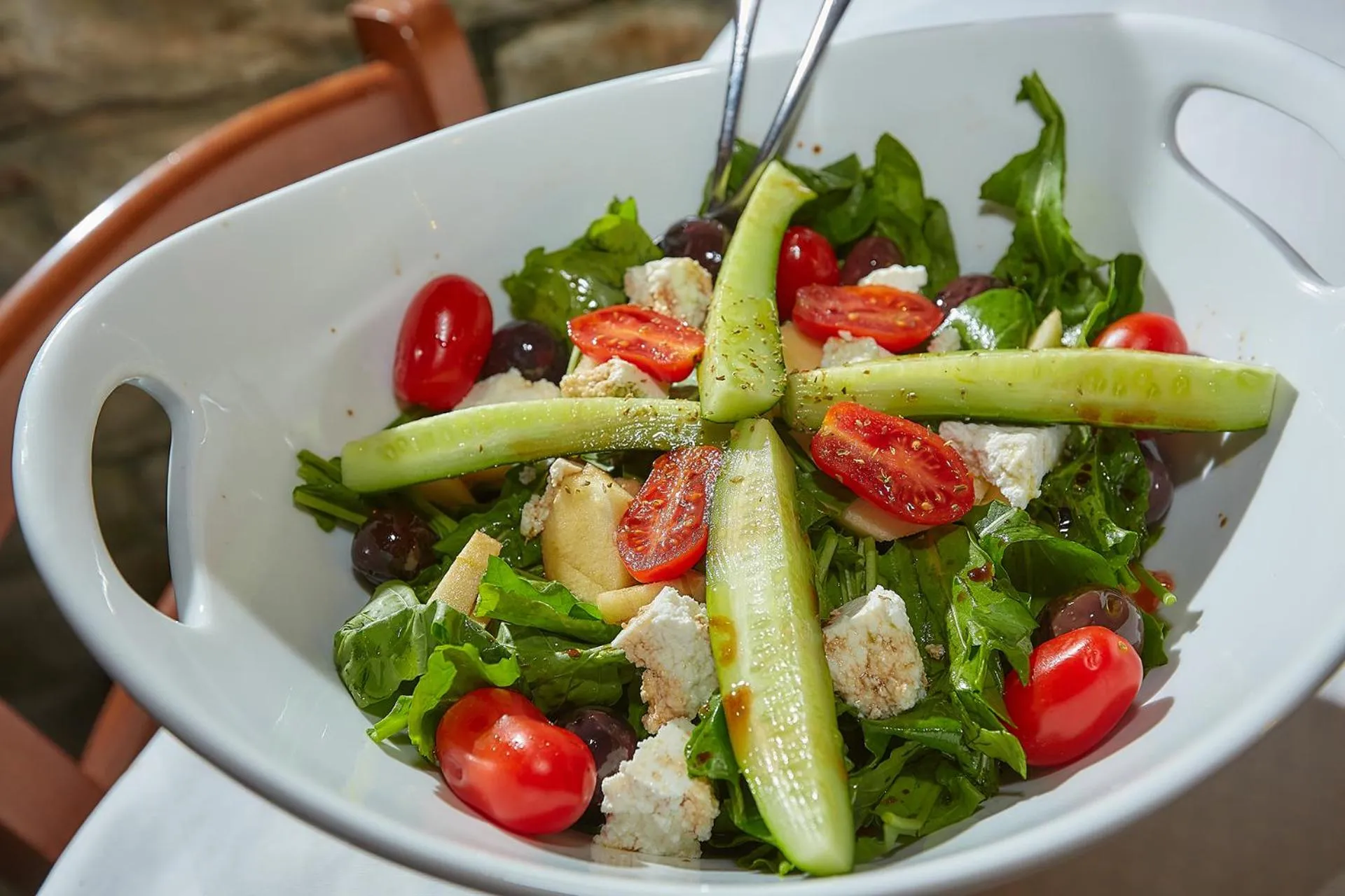 Lunch in Palios Stathmos