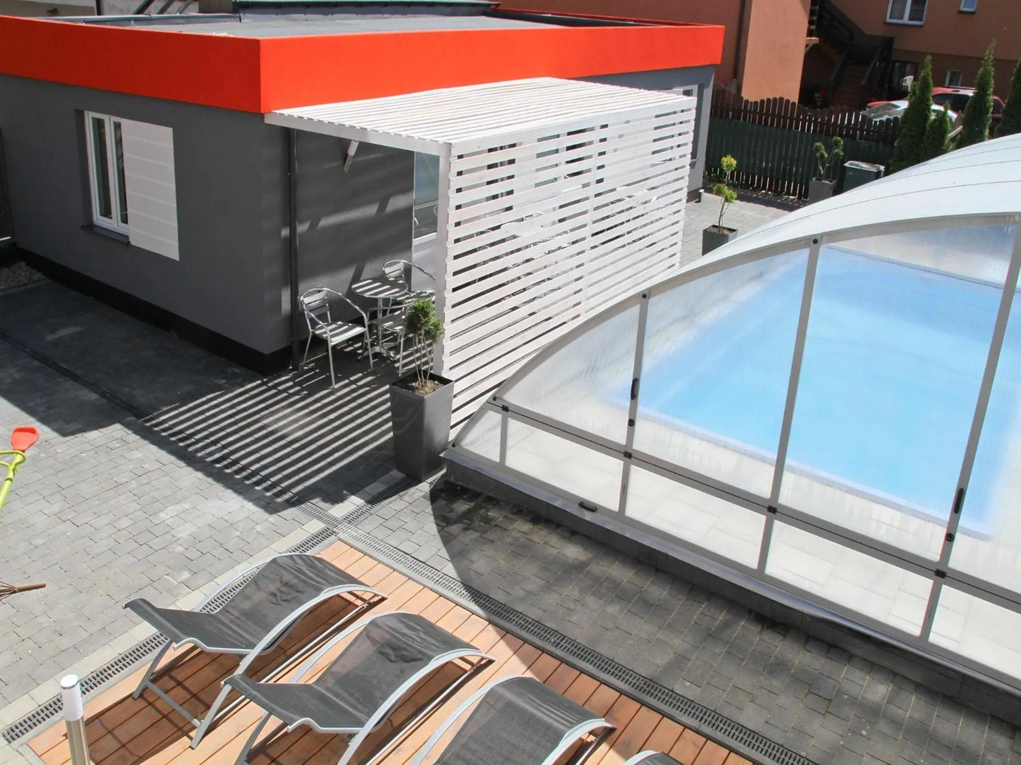 Swimming pool in Pokoje Gościnne Dask Aqua Holiday