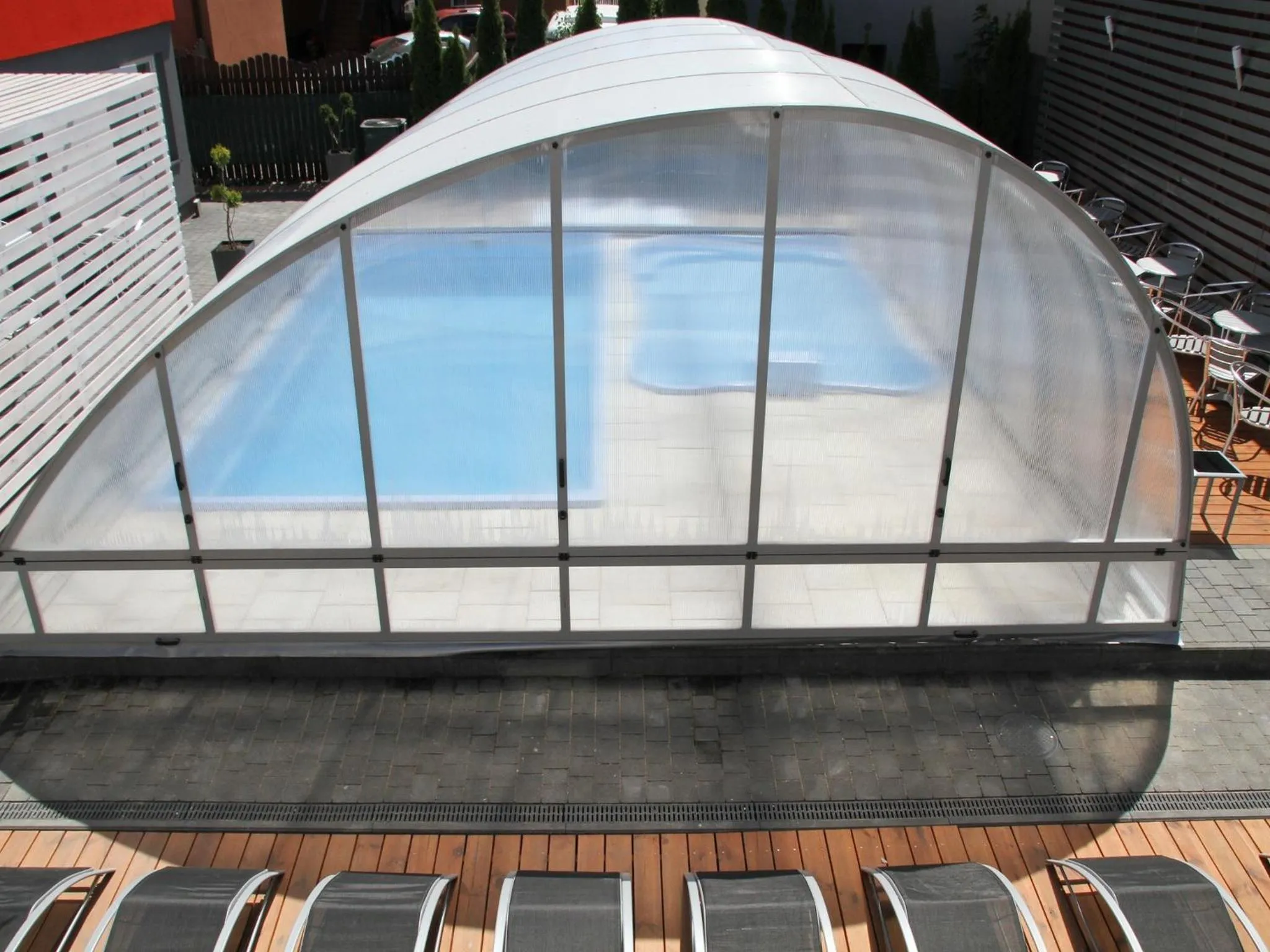 Pool view in Pokoje Gościnne Dask Aqua Holiday