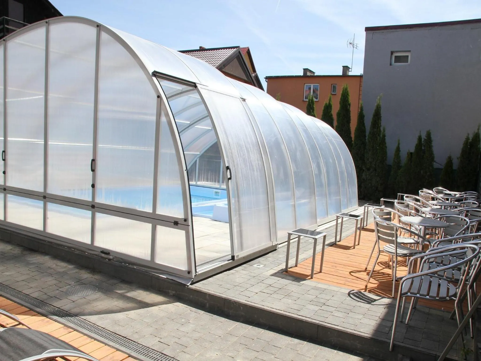 Swimming pool in Pokoje Gościnne Dask Aqua Holiday