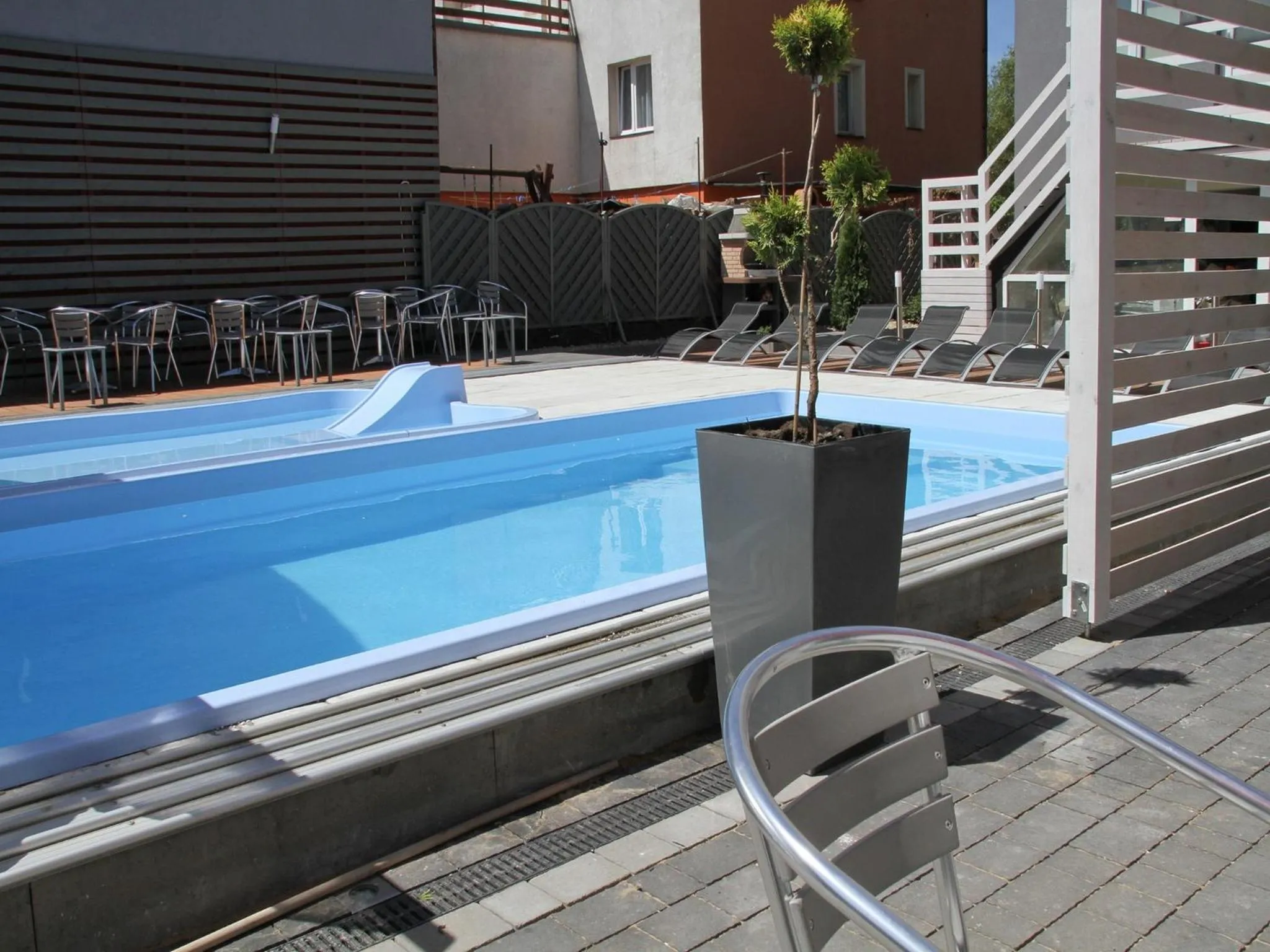 Pool view in Pokoje Gościnne Dask Aqua Holiday