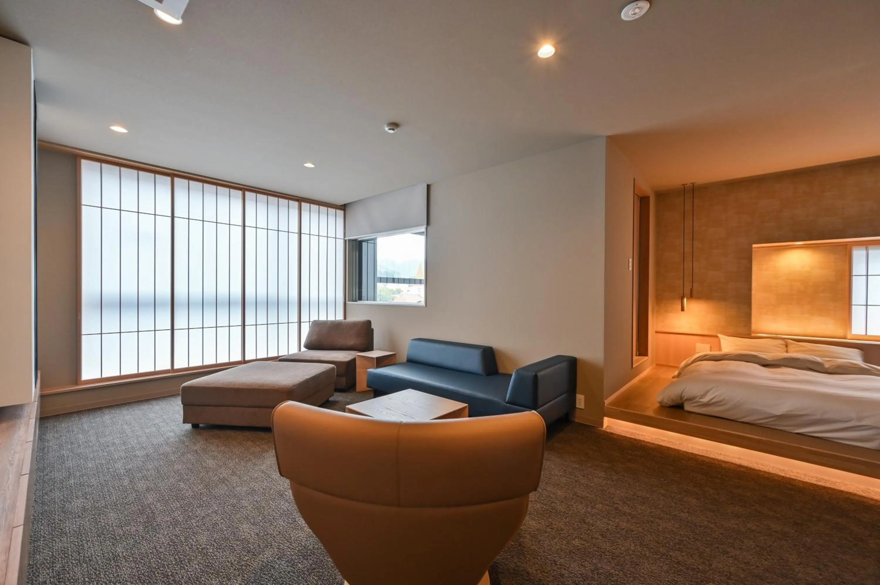 Bed in Ureshino Onsen Yadoya Uchiroji