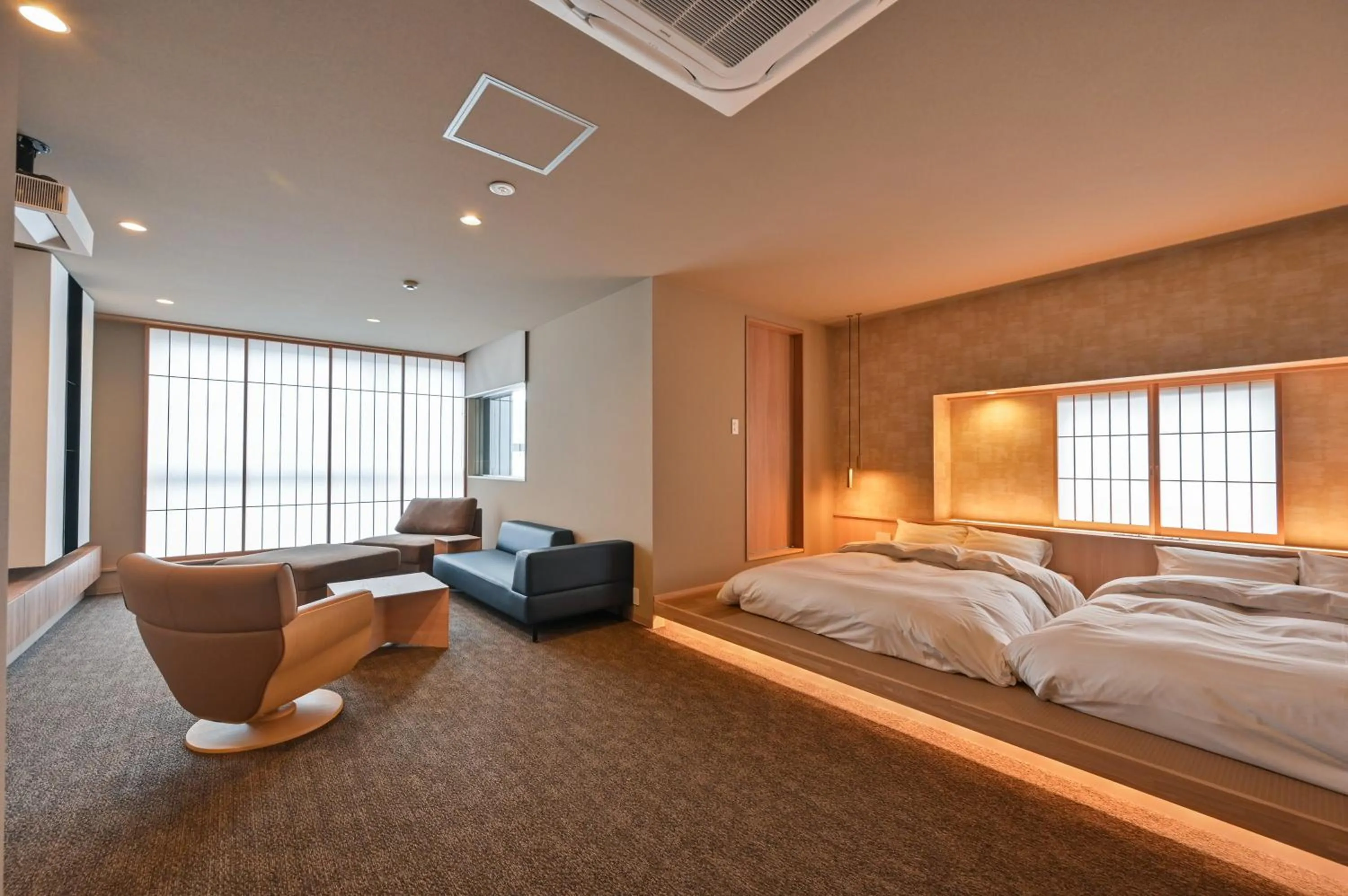 Bed in Ureshino Onsen Yadoya Uchiroji