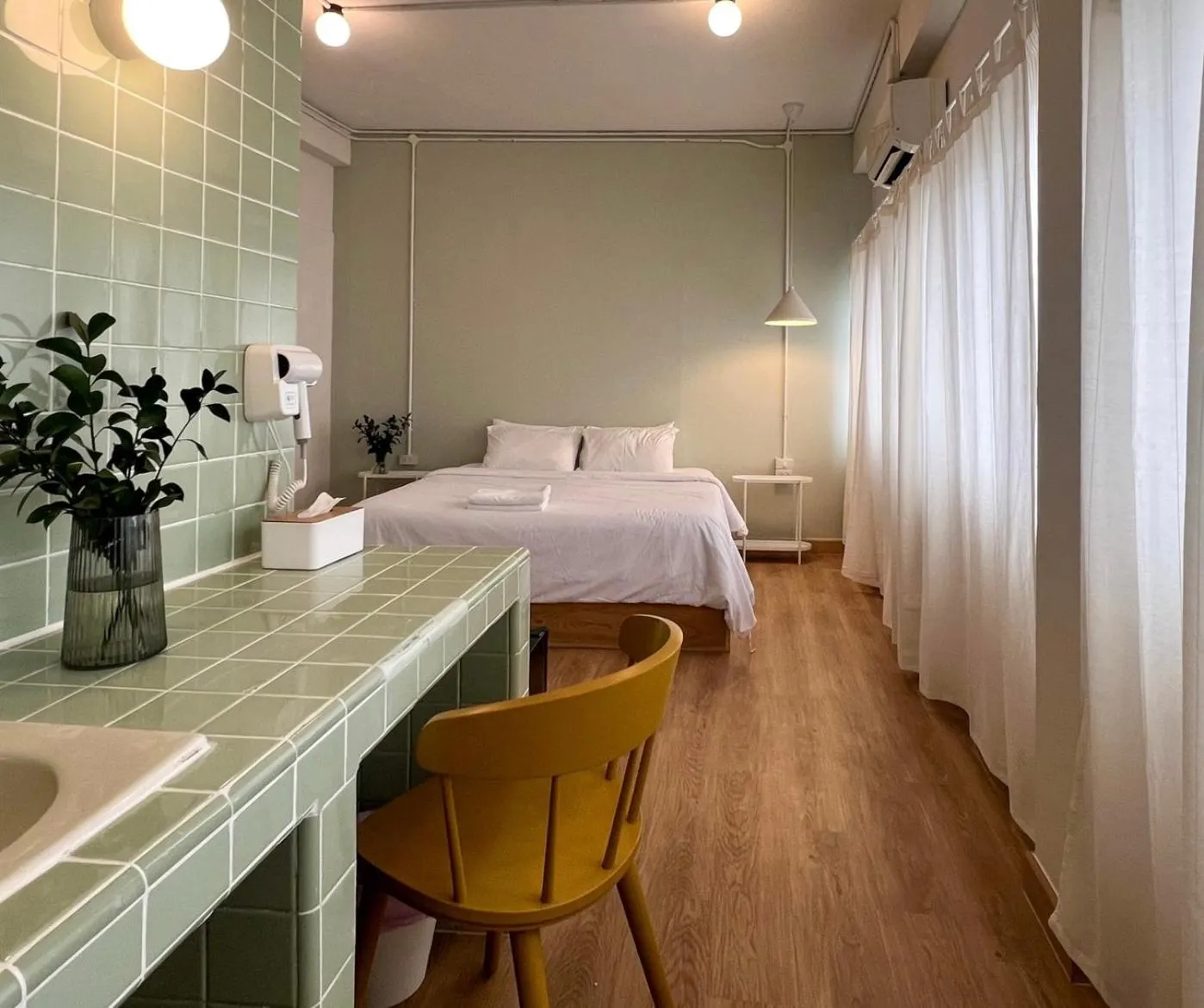 Bed in La Moon House