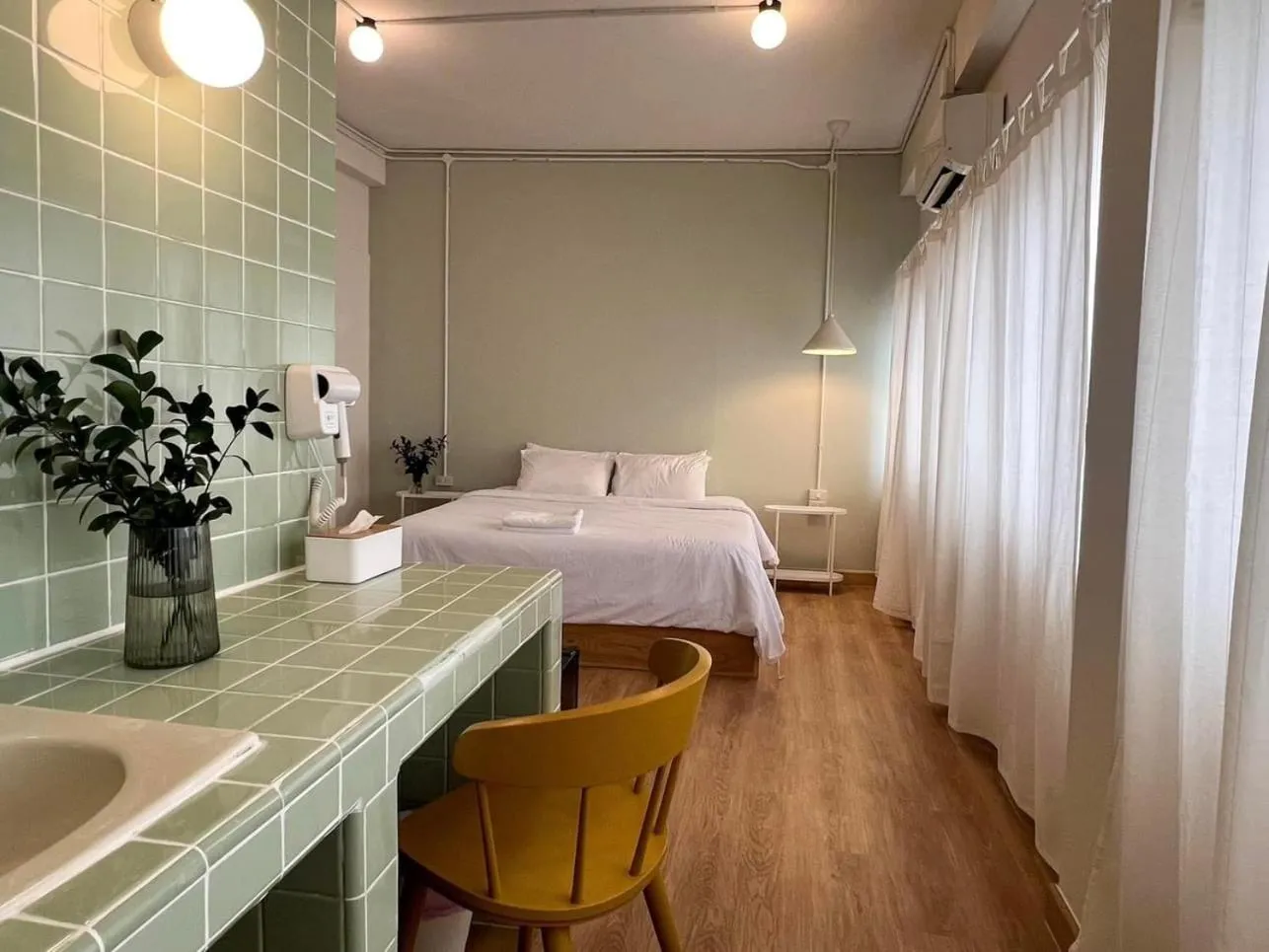 Bed in La Moon House