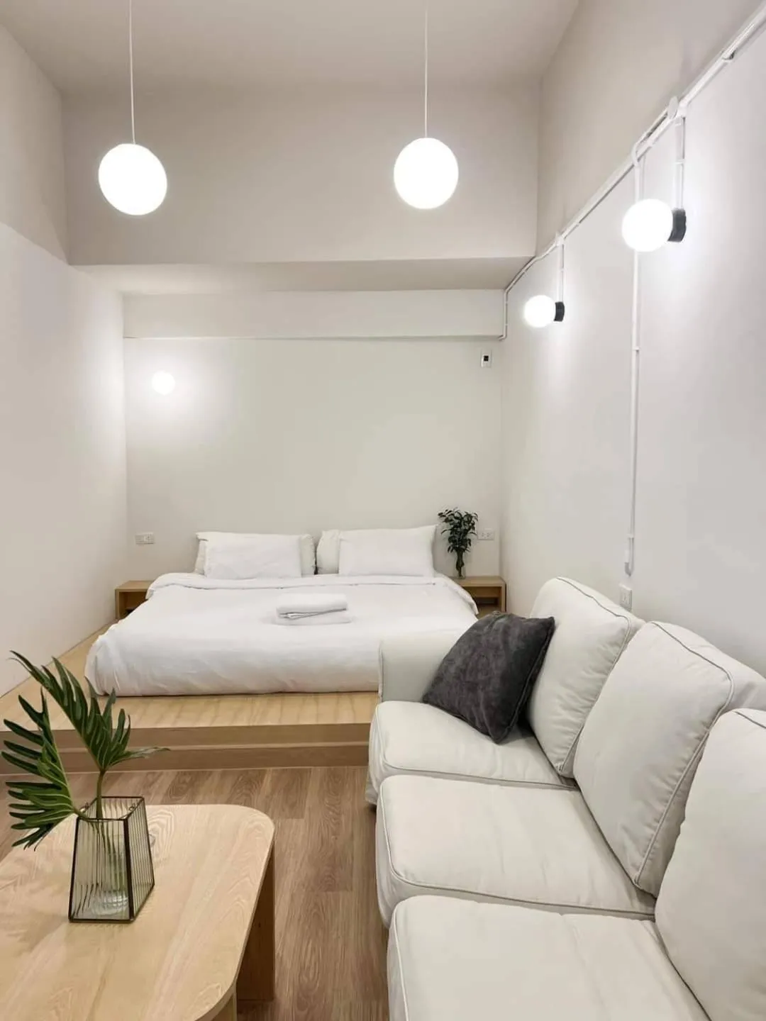 Bed in La Moon House