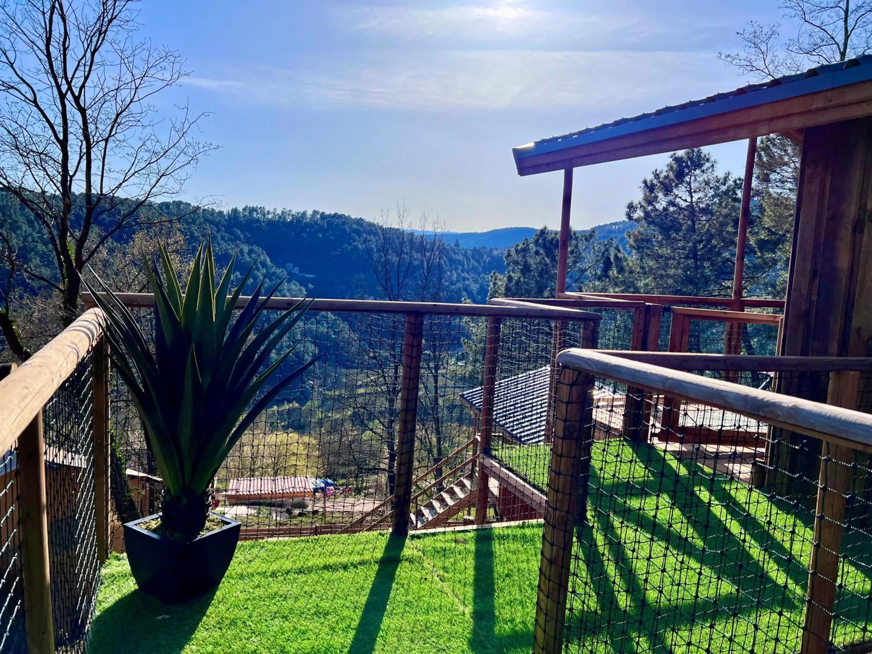 Patio in Domaine de Chalvêches Hôtel SPA 4*