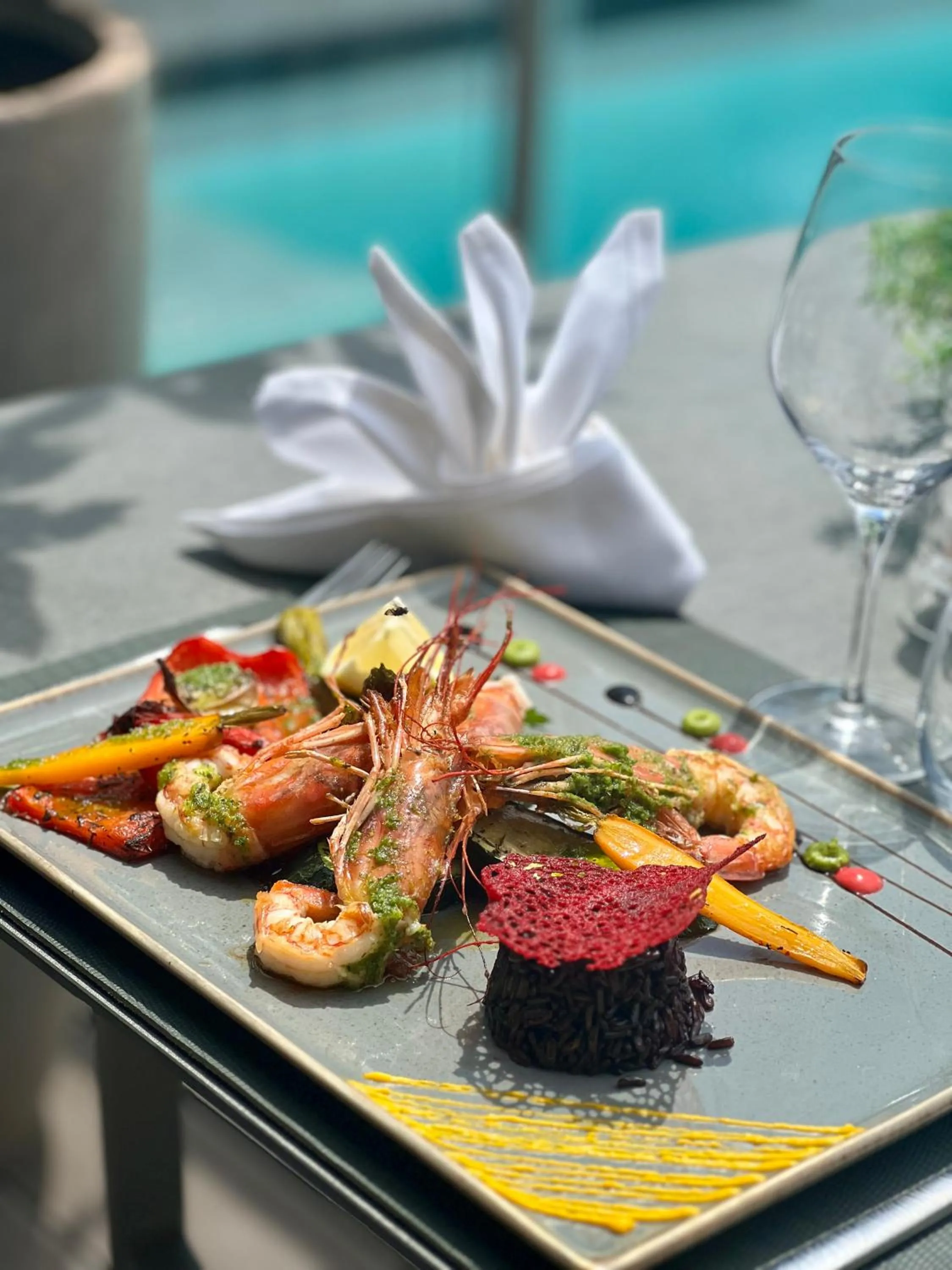 Restaurant/places to eat in Domaine de Chalvêches Hôtel SPA 4*