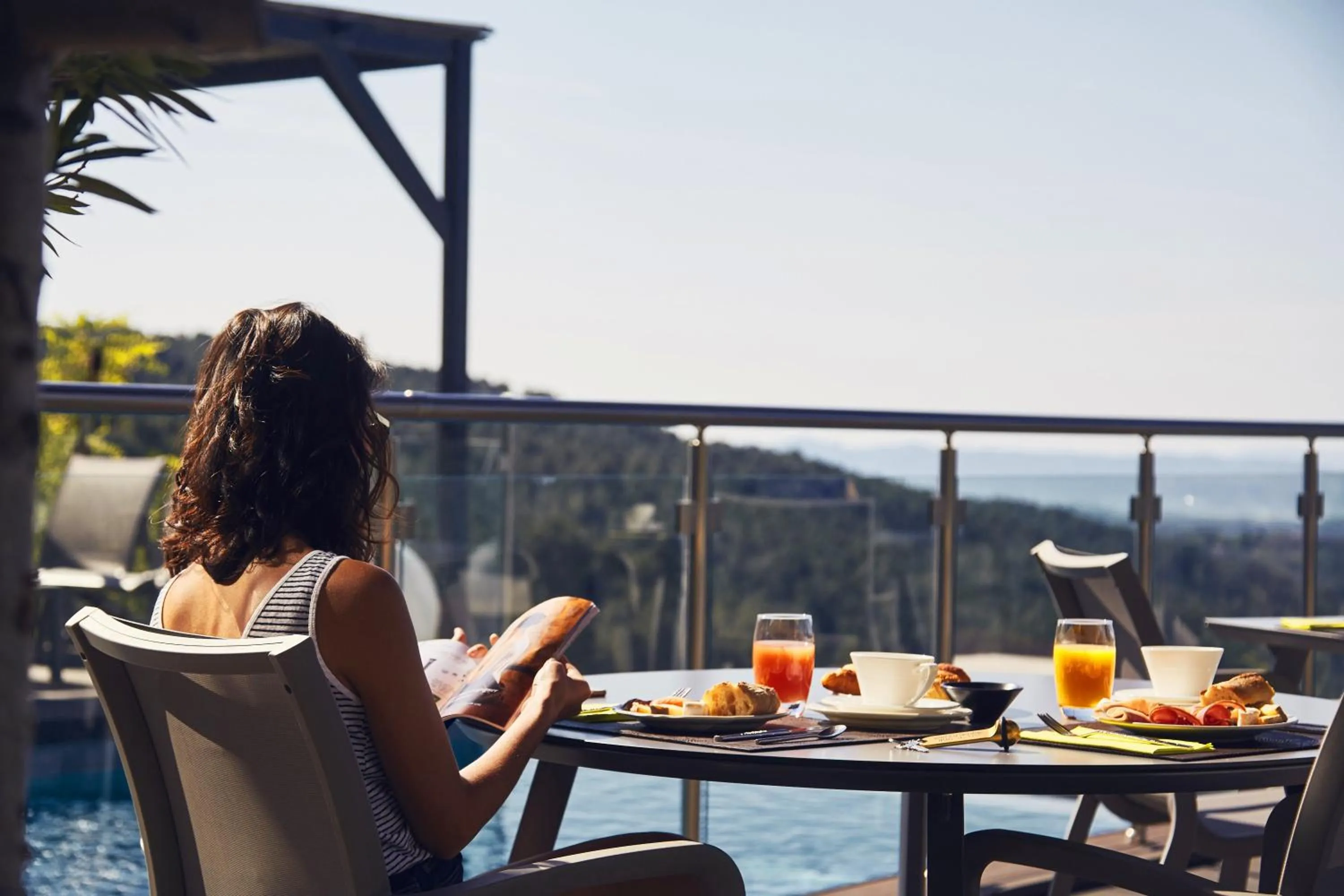 Buffet breakfast in Domaine de Chalvêches Hôtel SPA 4*