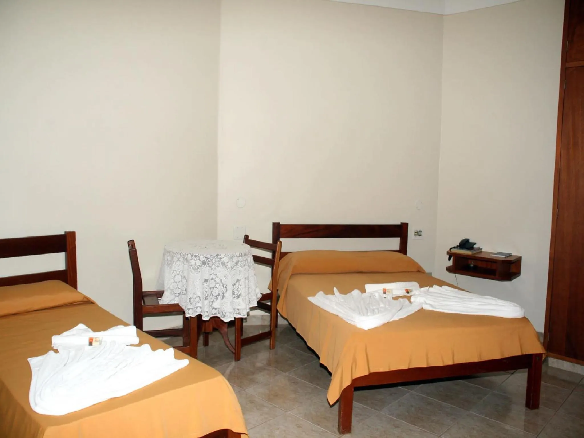 Decorative detail, Bed in Scala Hotel Barretos