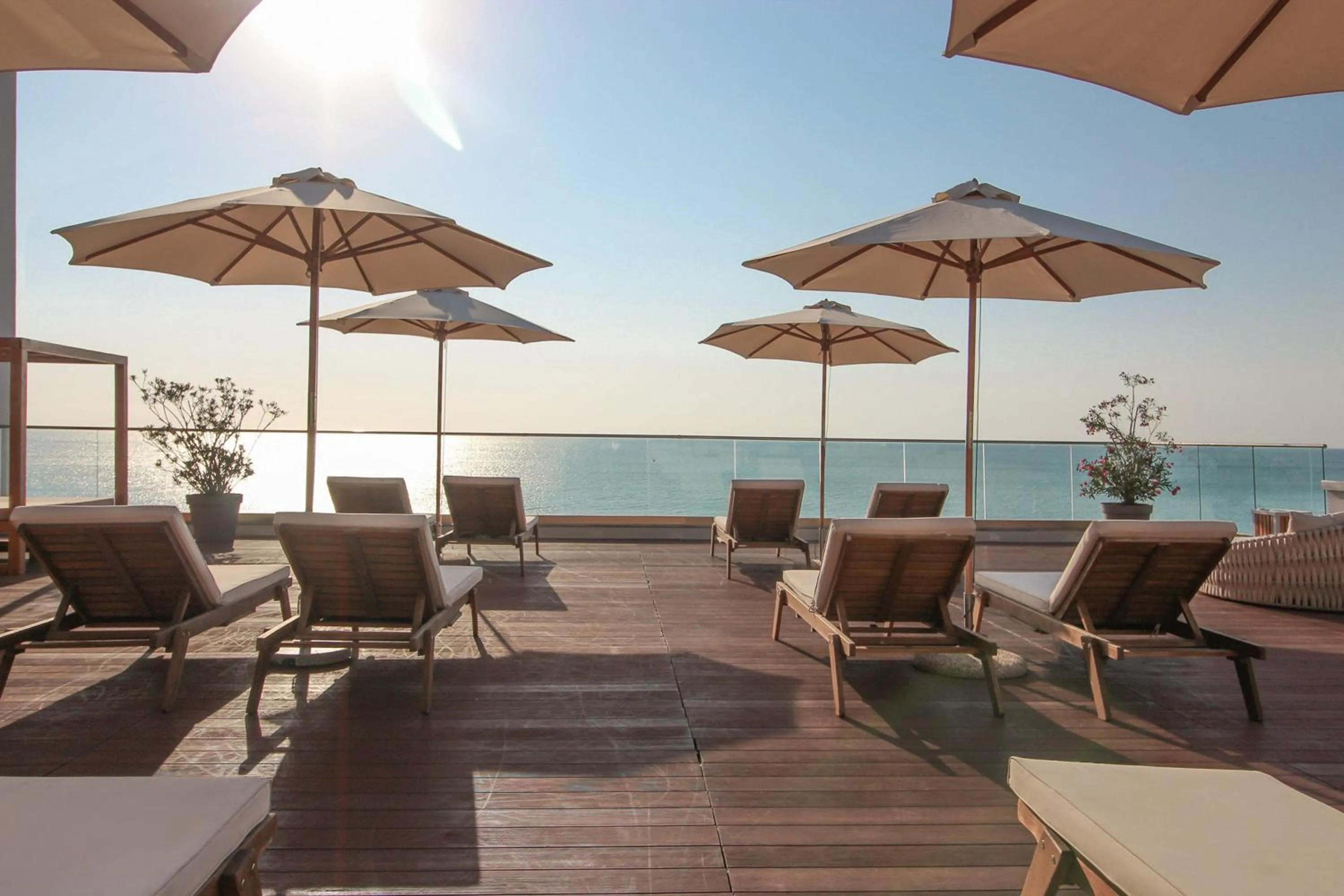 Balcony/Terrace in GRIFID Encanto Beach Hotel - MediSPA, Ultra All Inclusive & Private Beach