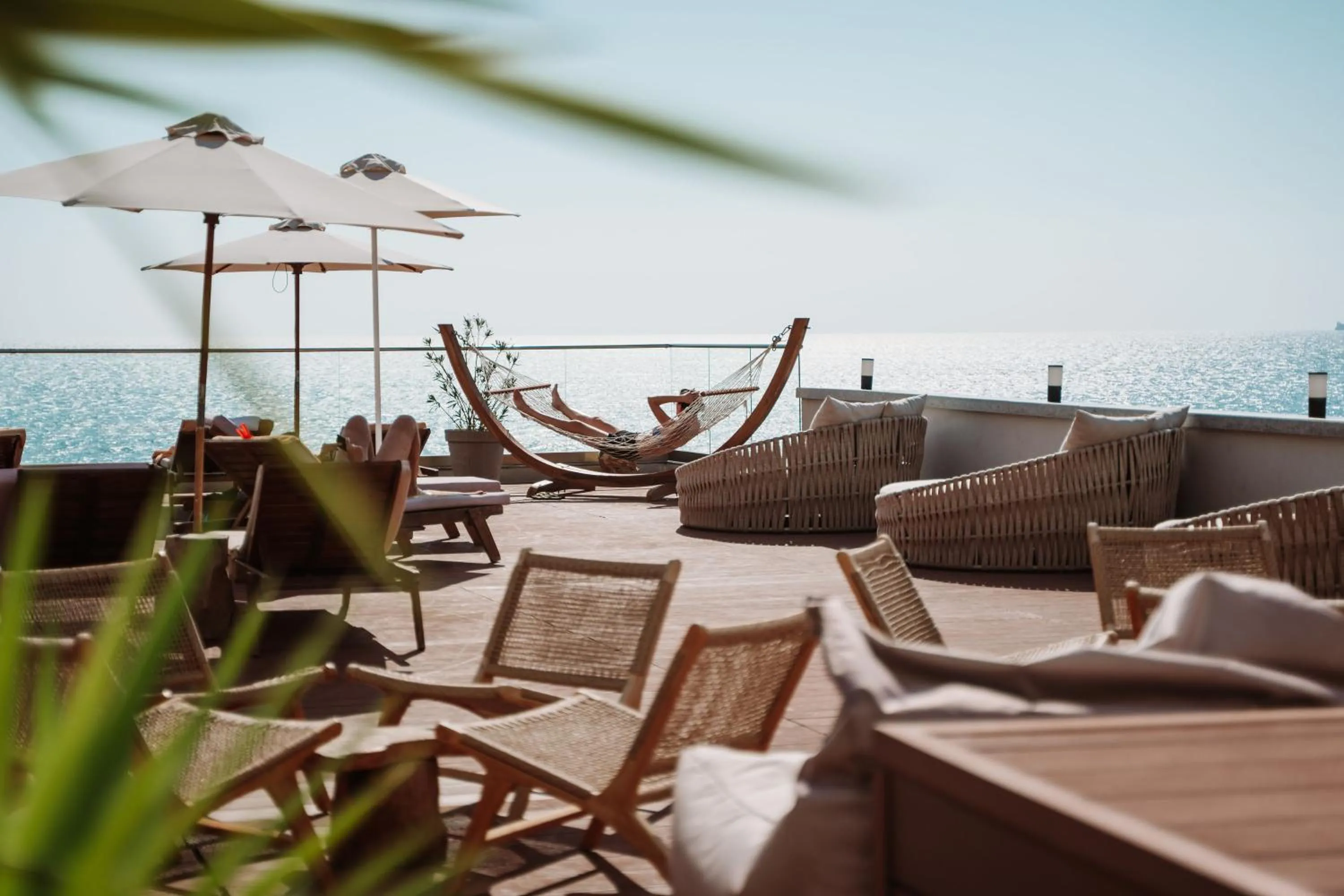 Balcony/Terrace in GRIFID Encanto Beach Hotel - MediSPA, Ultra All Inclusive & Private Beach