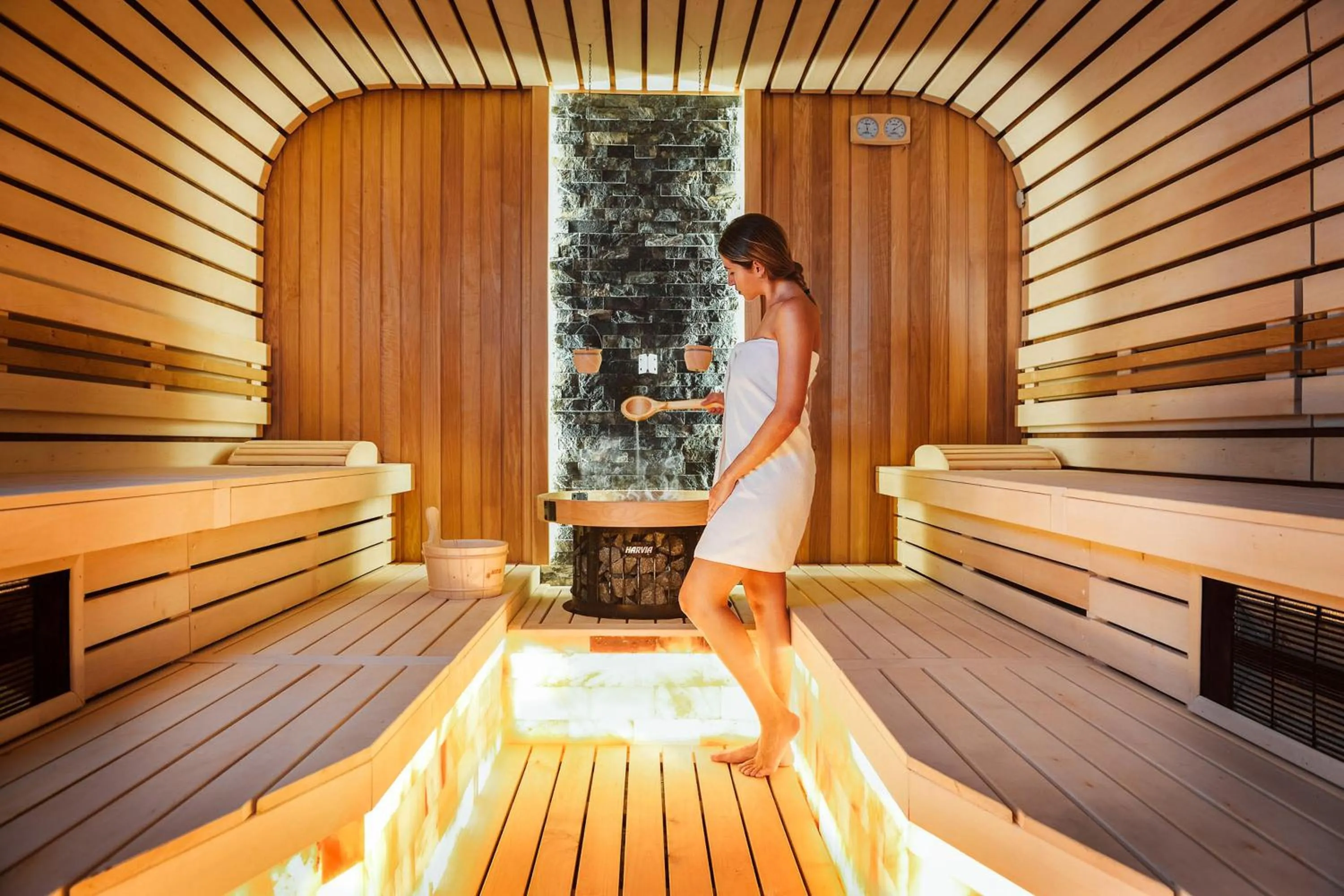 Sauna in GRIFID Encanto Beach Hotel - MediSPA, Ultra All Inclusive & Private Beach