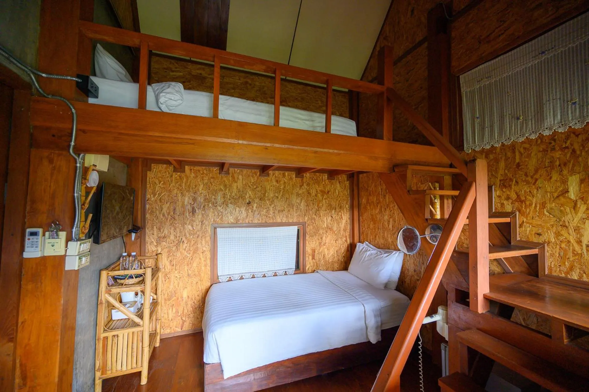 Bed in Herntai Resort Maelanoi