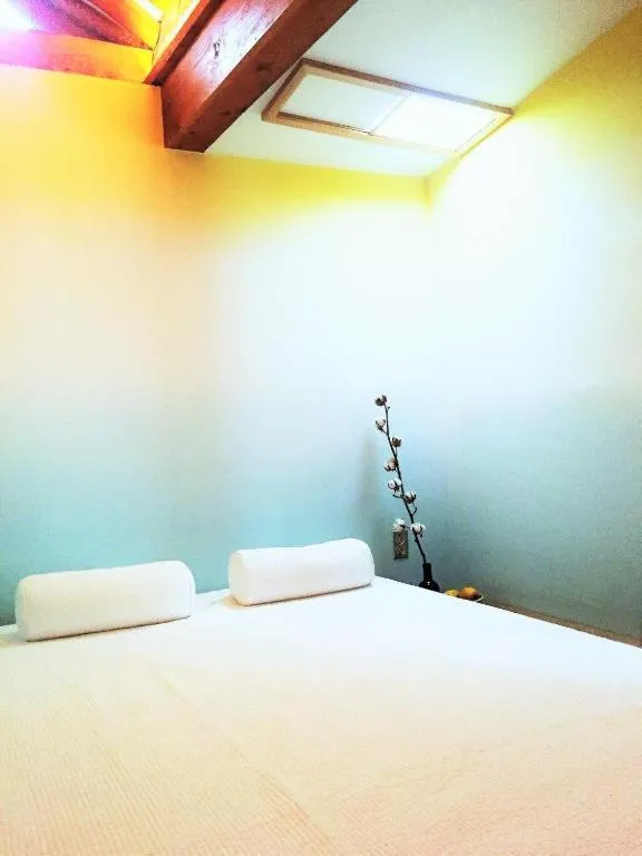 Bed in NagNe House Boutique Hanok