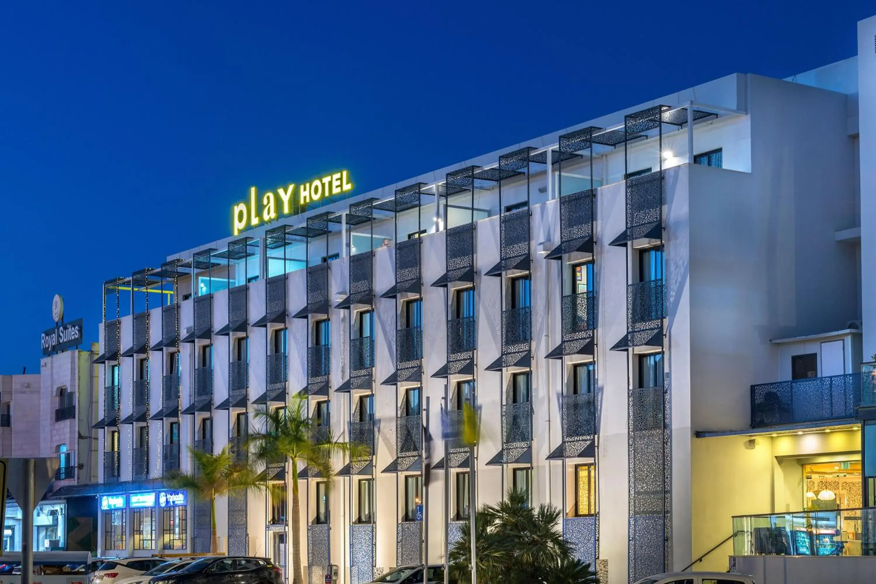 Property building in Play Eilat Hotel Property building in Play Eilat Hotel