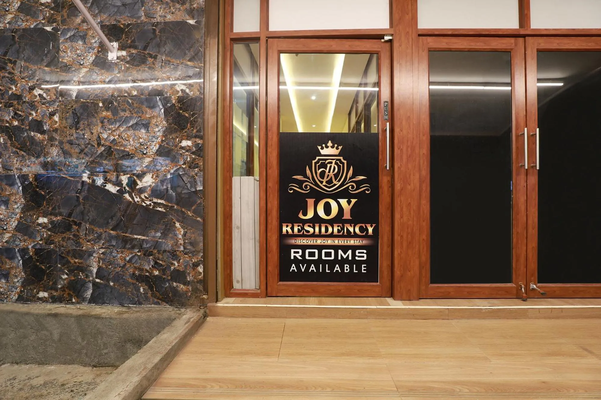 Facade/entrance in FabHotel Joy Residency