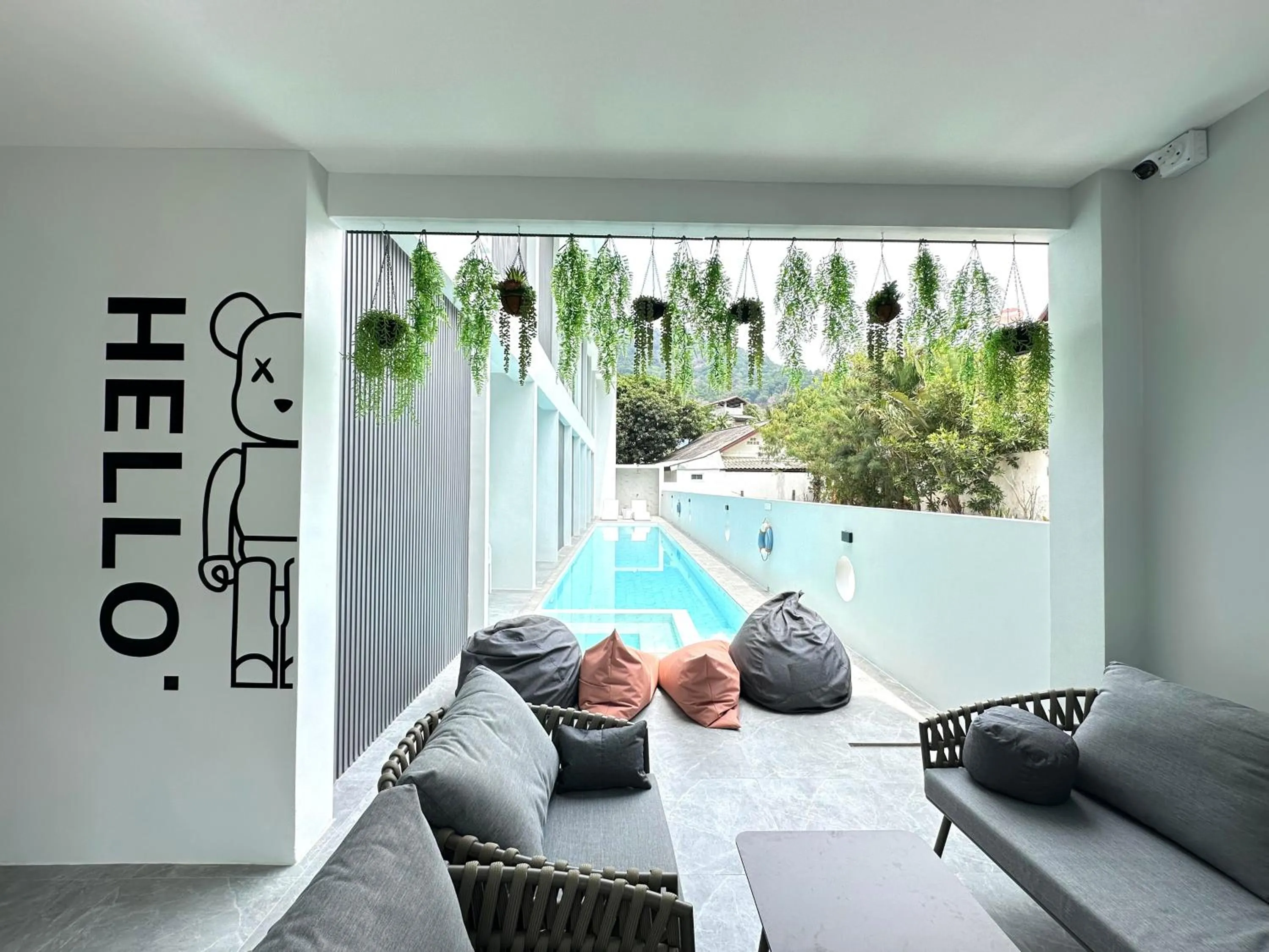 Seating area in Kata Place Villa