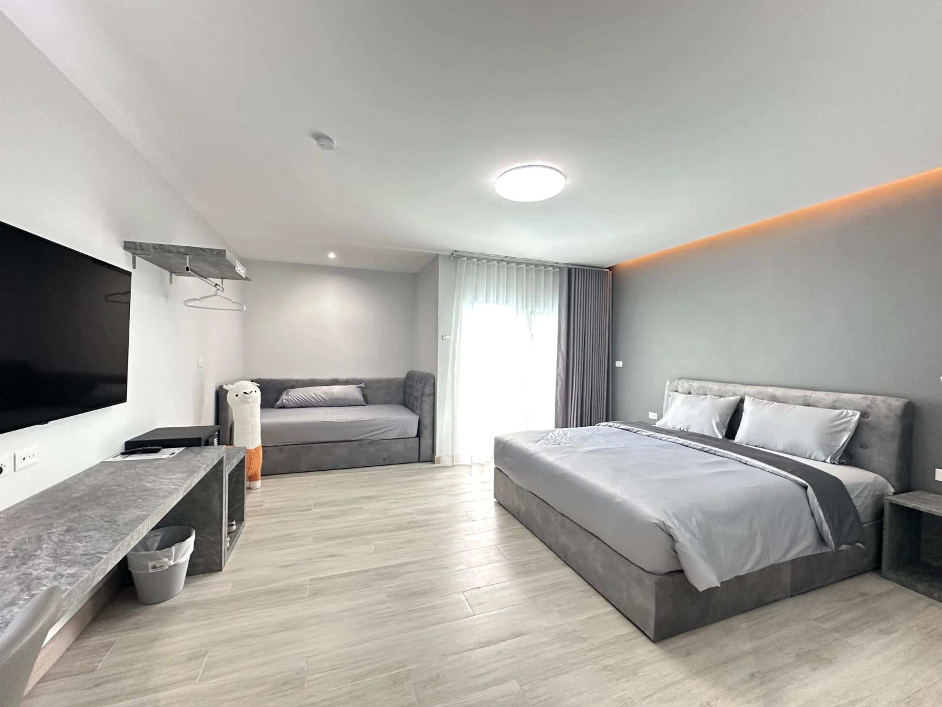 Bed in Kata Place Villa