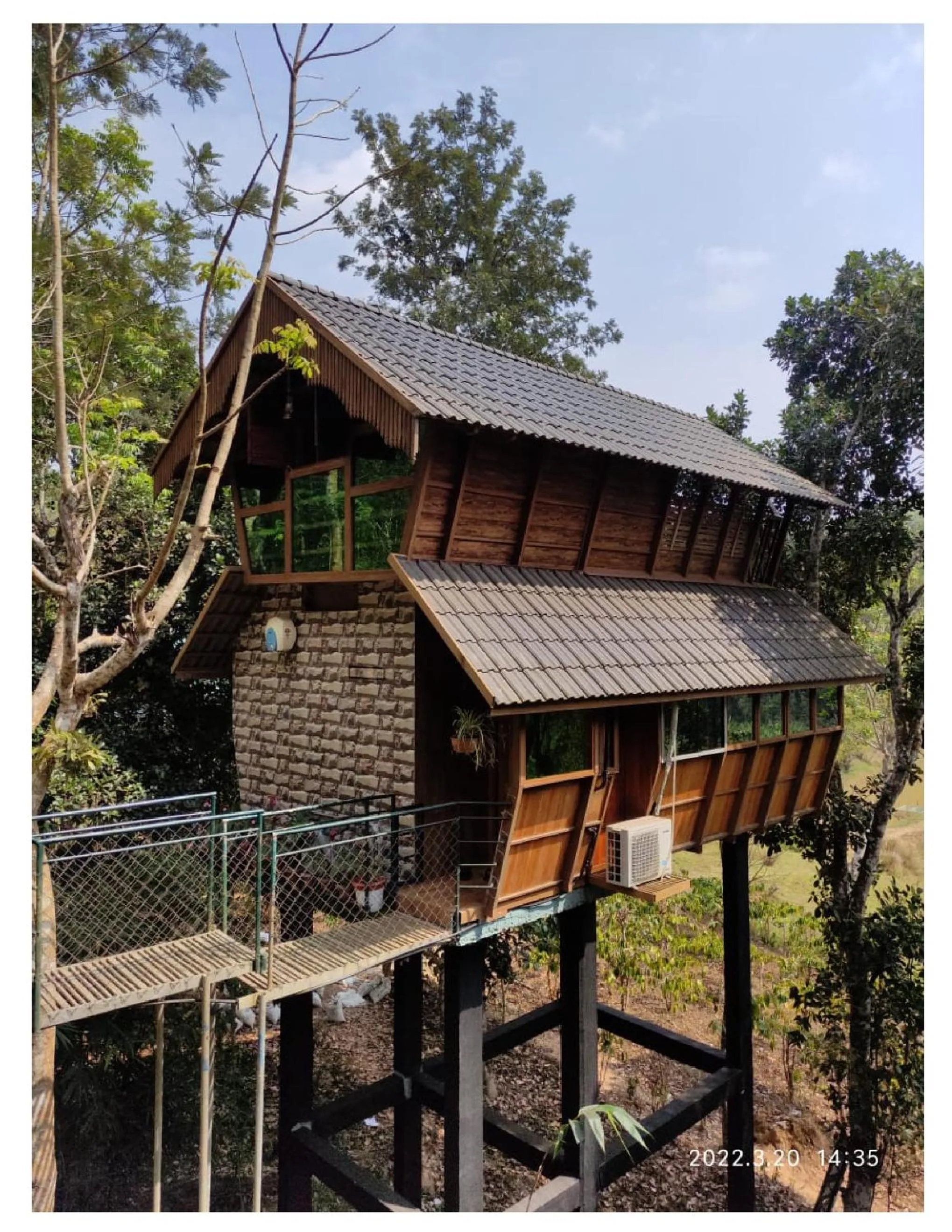 Property building in Tree House Wayanad