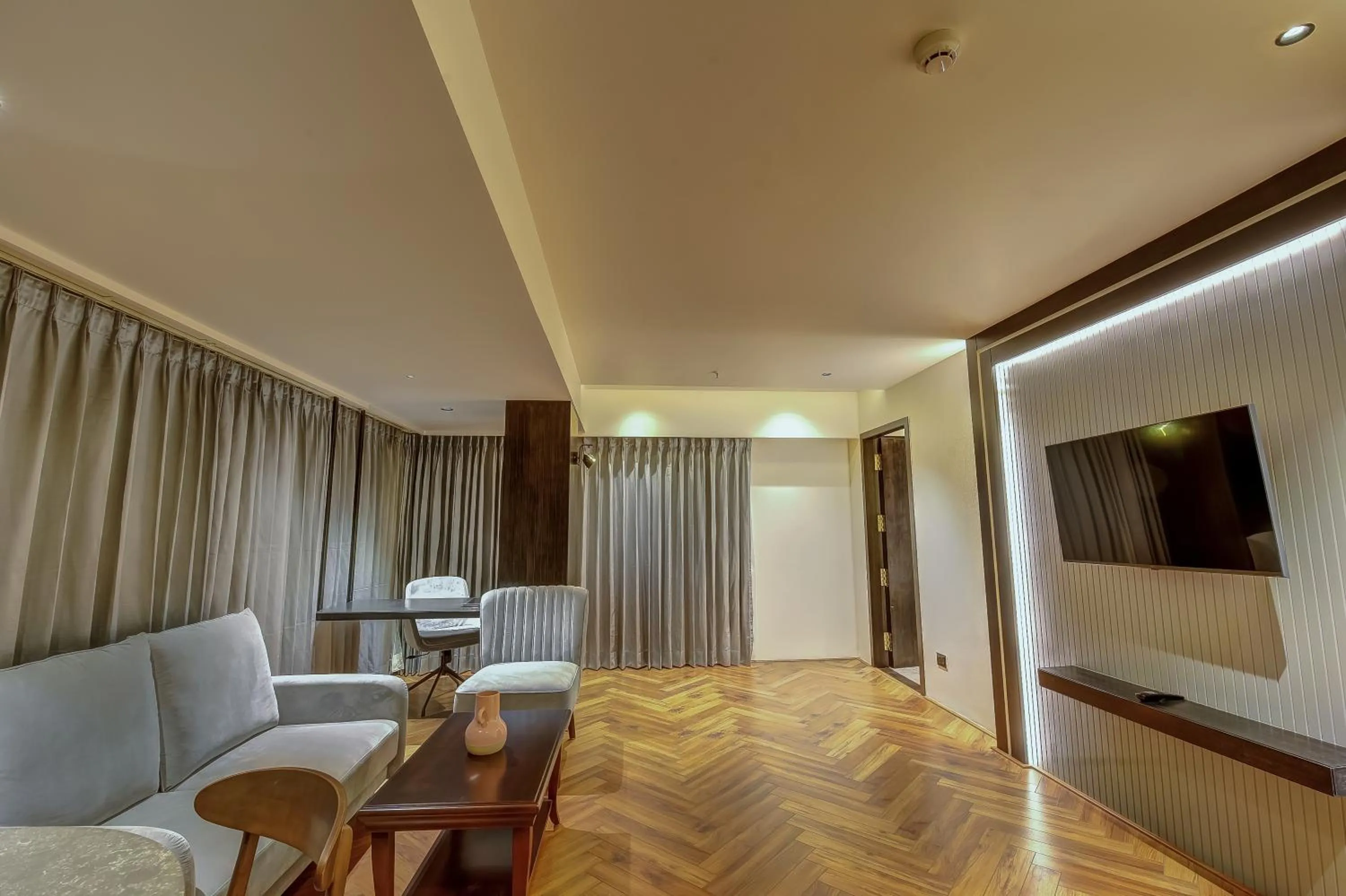 Seating area in Regenta Central Javaji Mysore