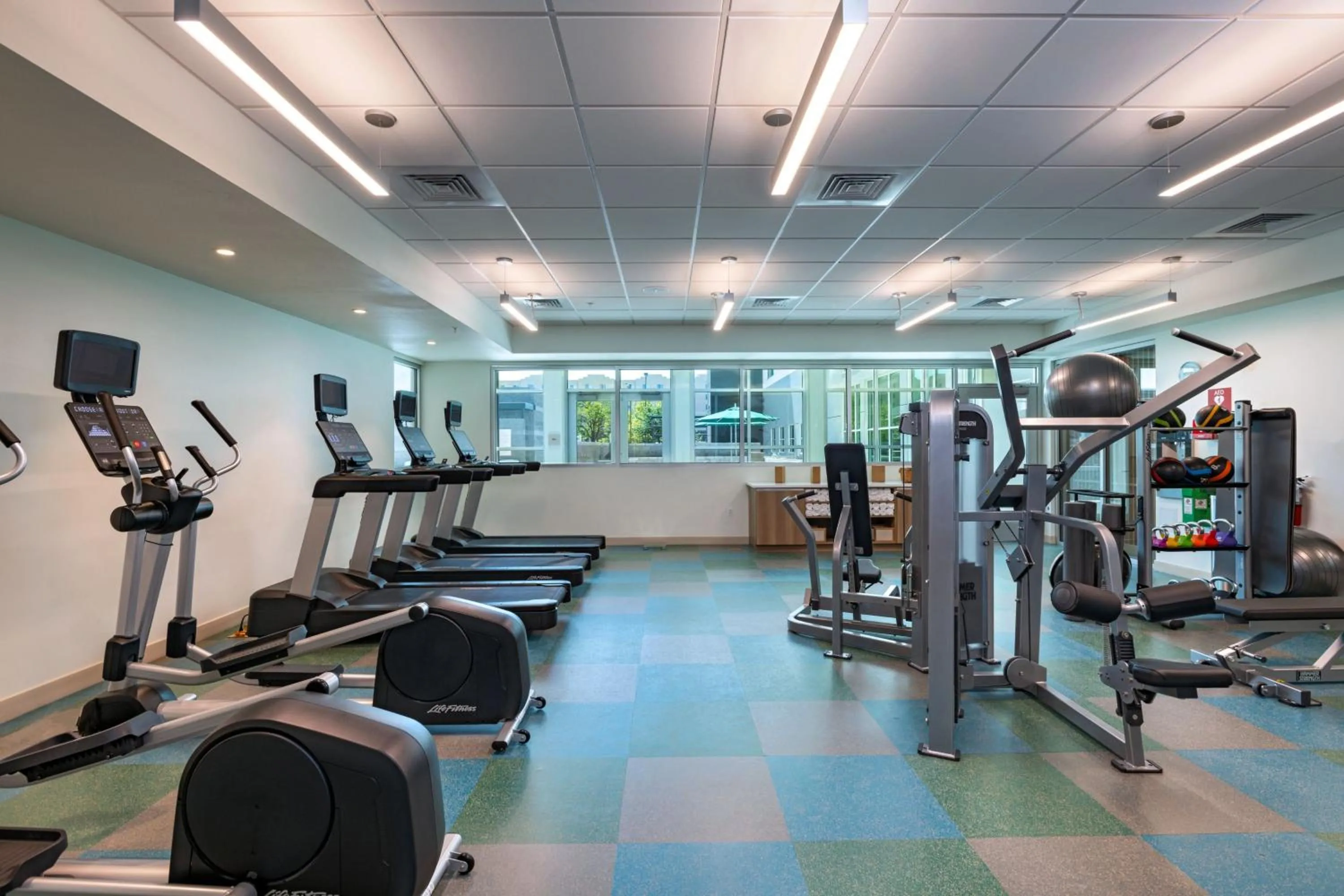 Fitness centre/facilities in Element Albuquerque Uptown