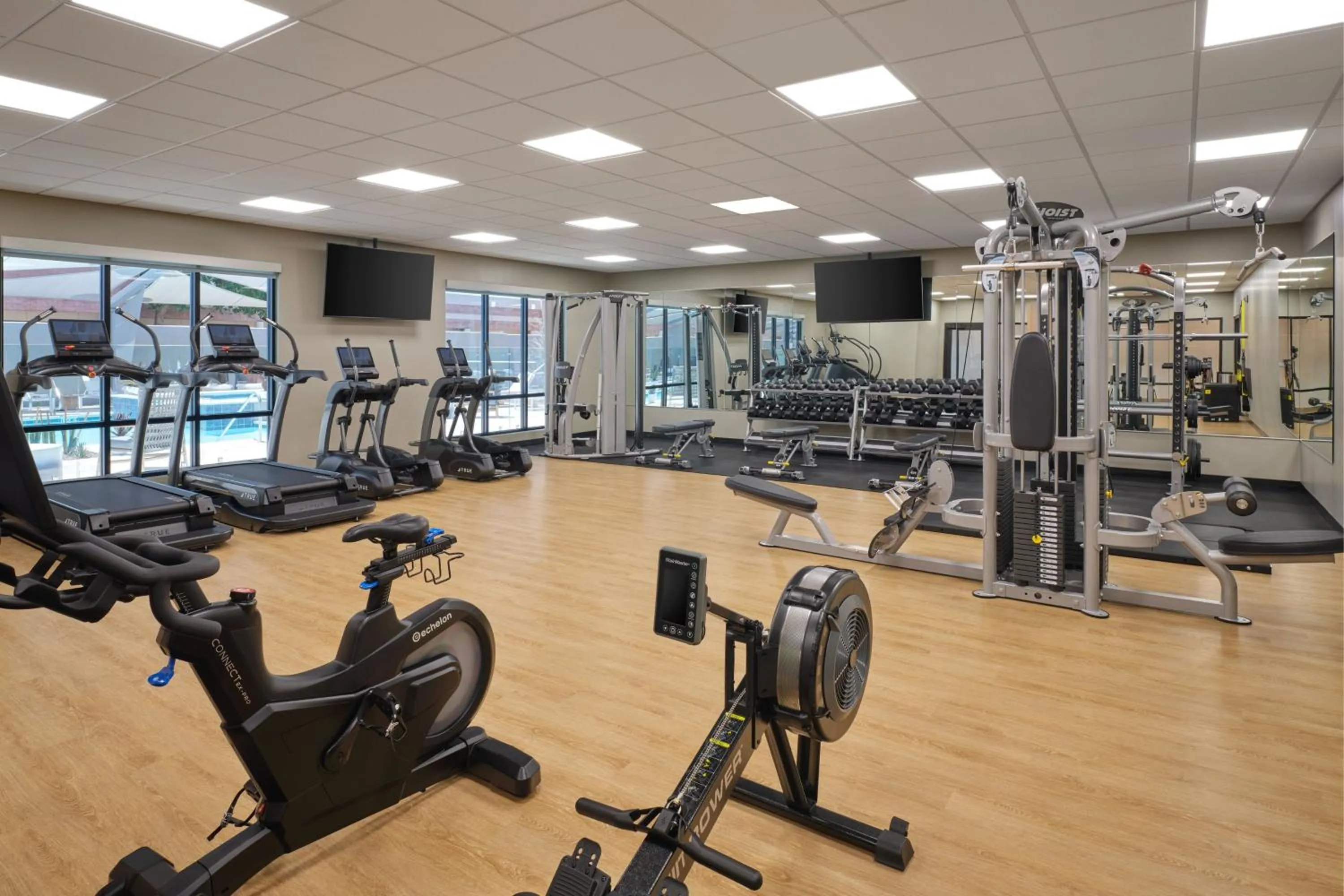 Fitness centre/facilities in Fairfield Inn & Suites by Marriott Tempe
