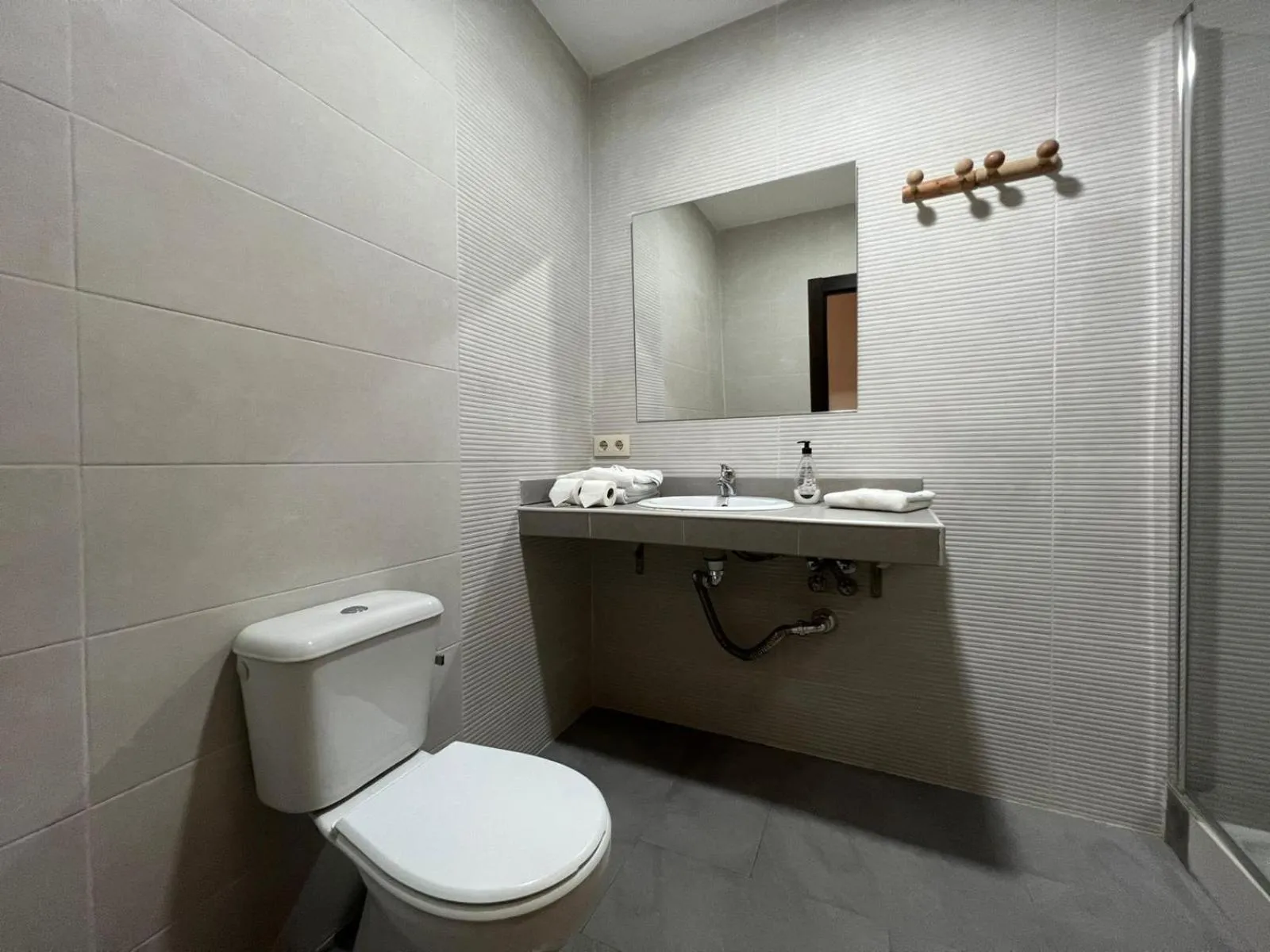 Bathroom in Hostal el Pasaje