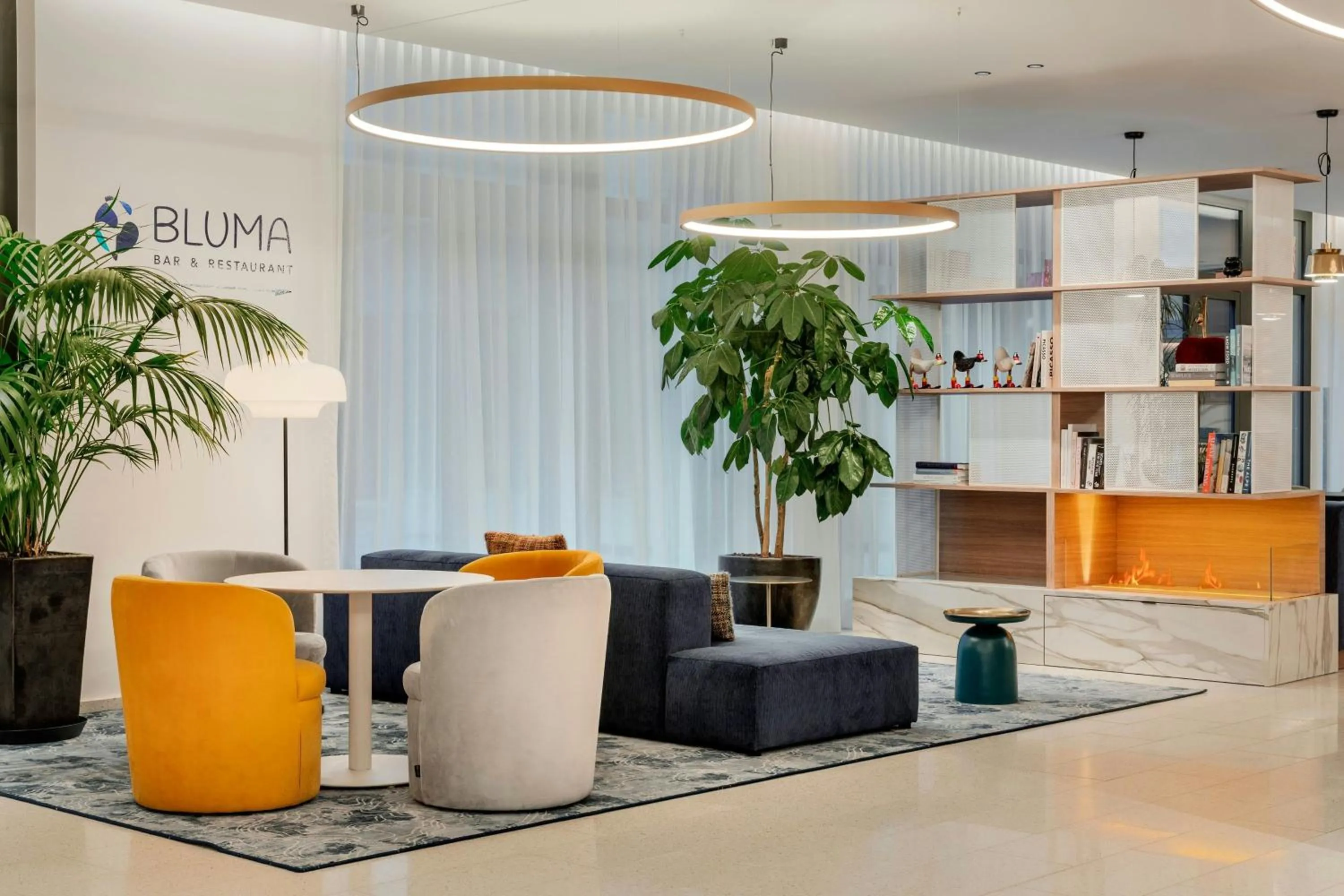 Lobby or reception in Courtyard by Marriott Biel Bienne