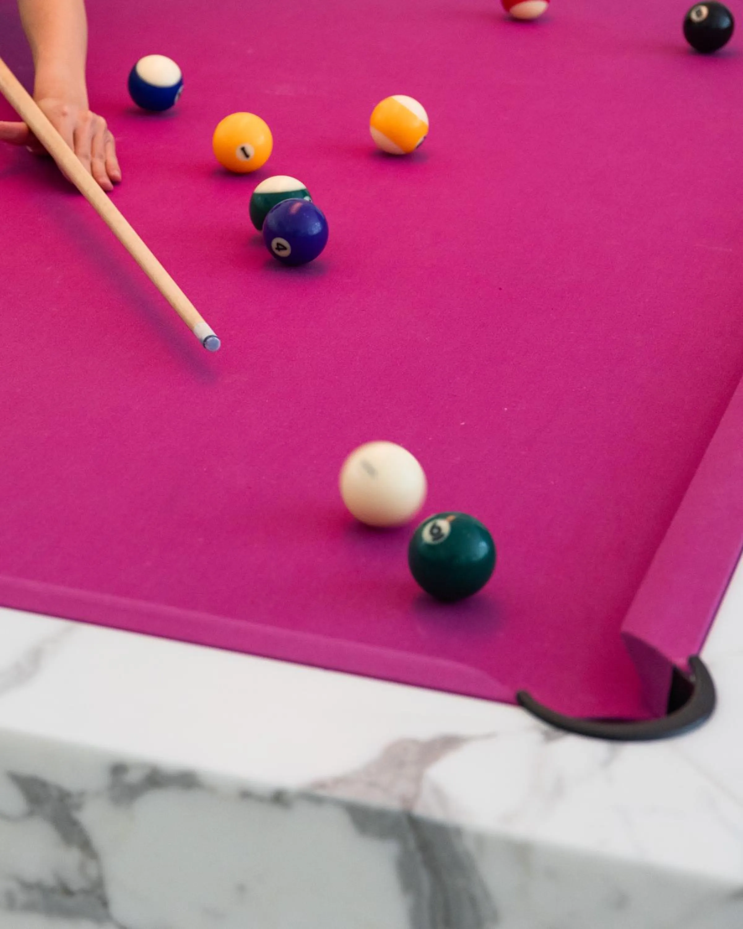 Billiard in The Singapore EDITION