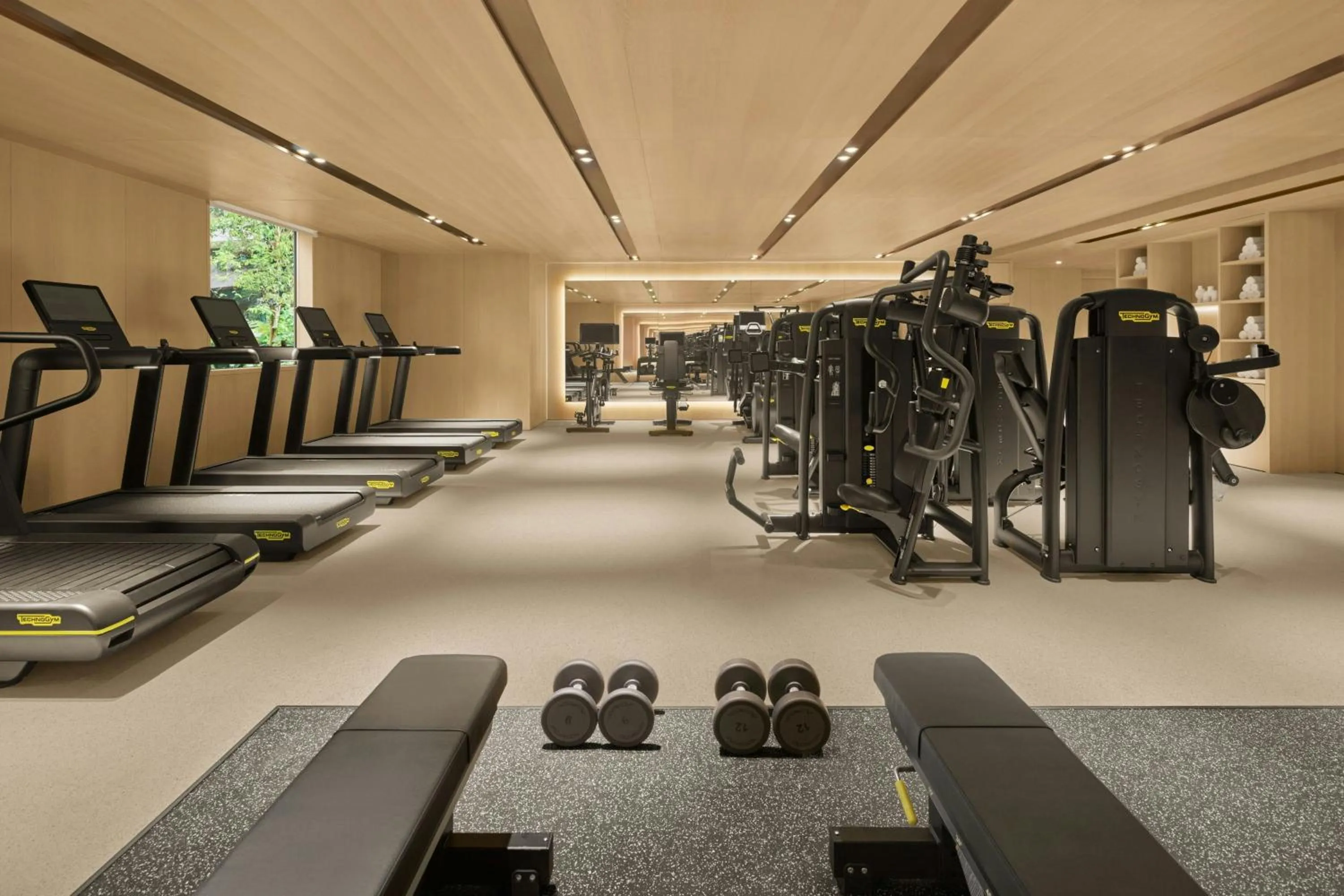 Fitness centre/facilities in The Singapore EDITION