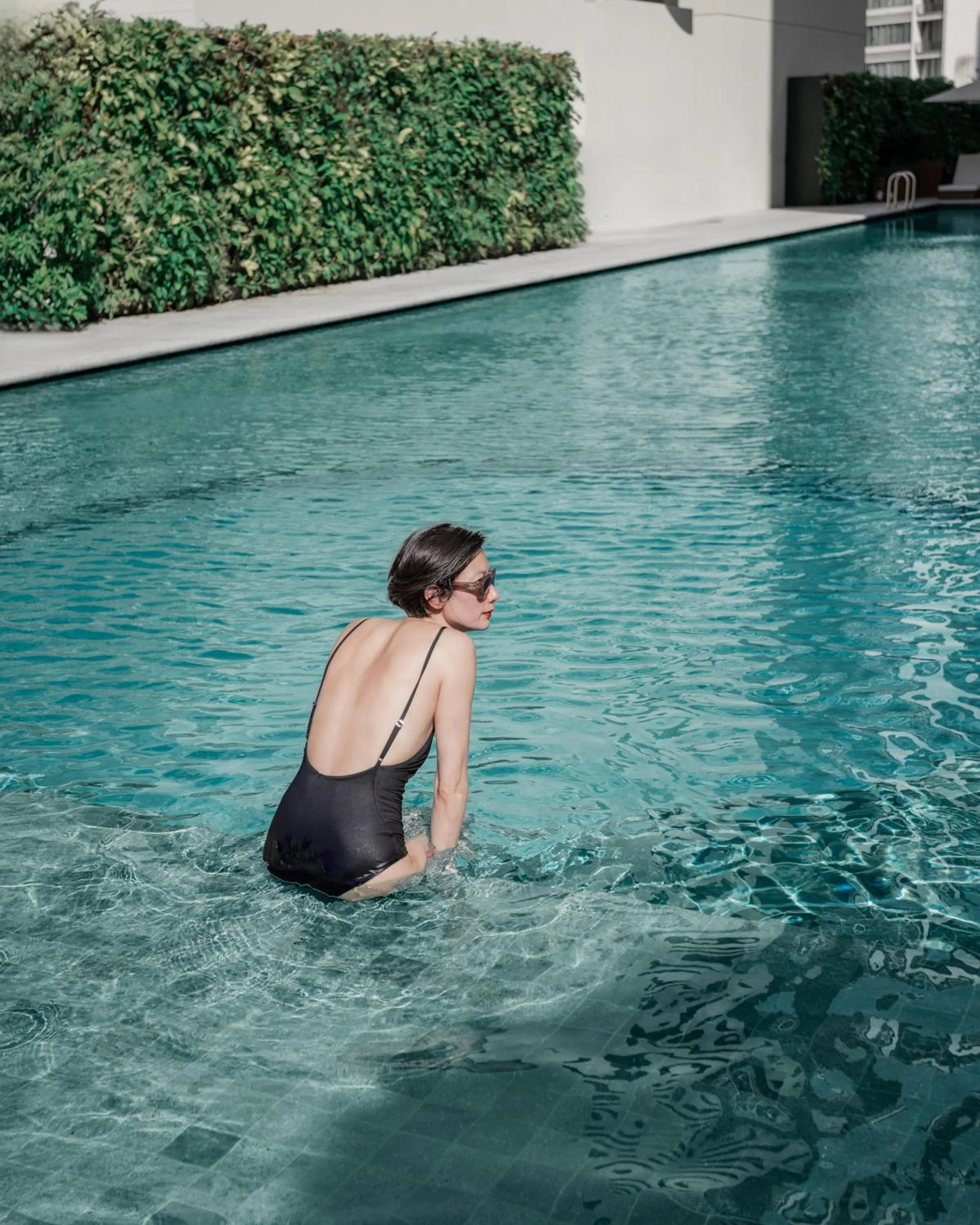 Swimming pool in The Singapore EDITION