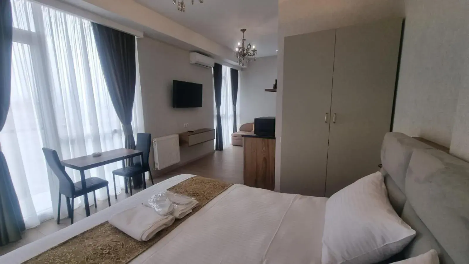 Bed in Sky by the river Bed in Sky by the river