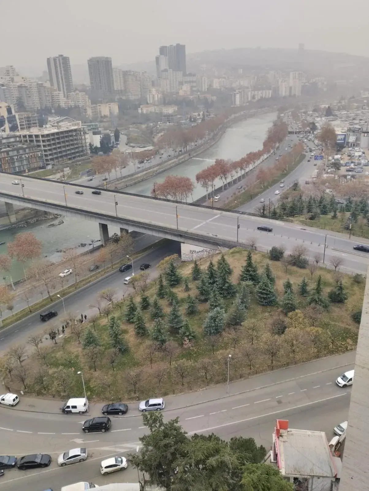 City view in Sky by the river City view in Sky by the river