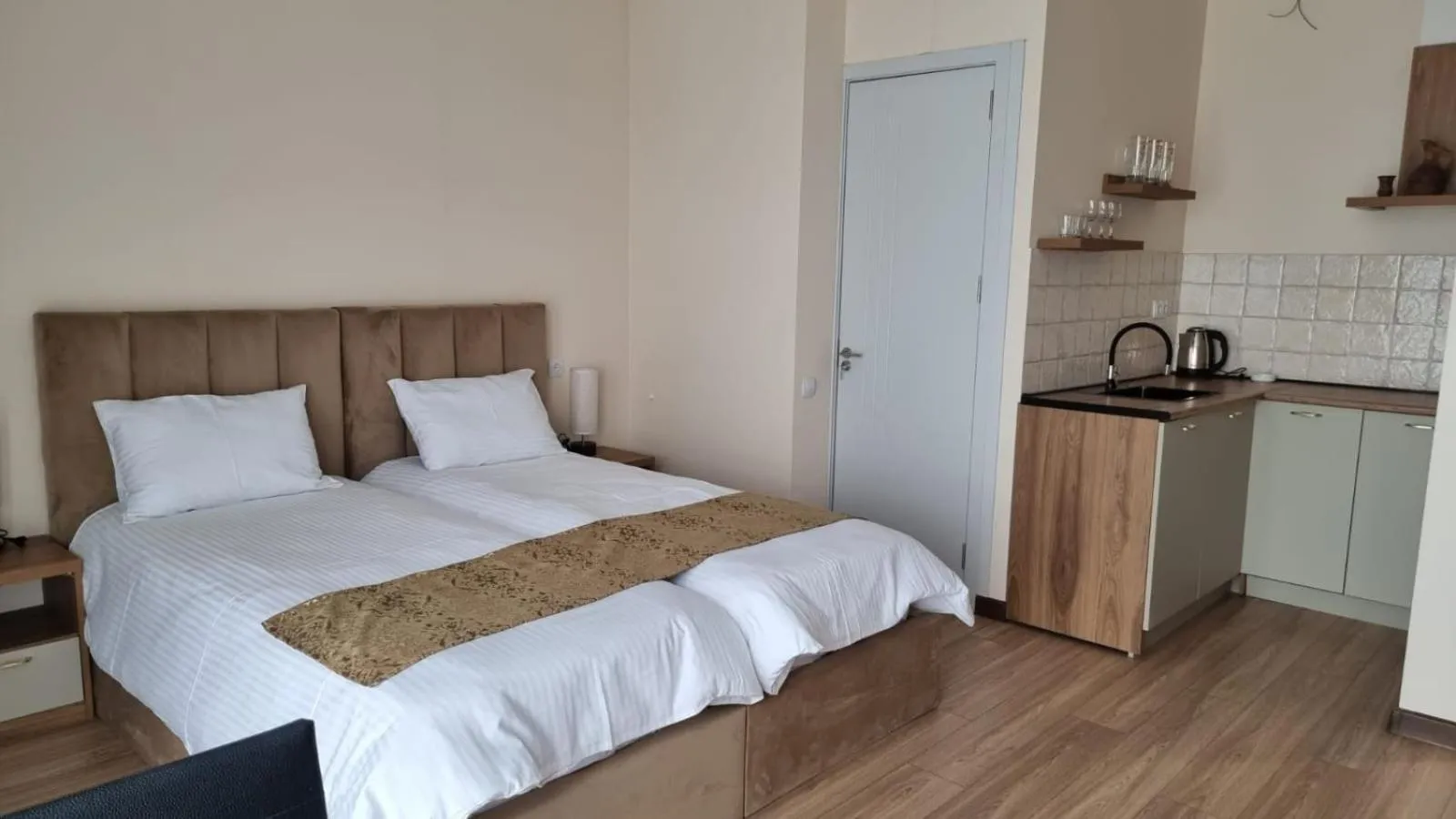 Bed in Sky by the river