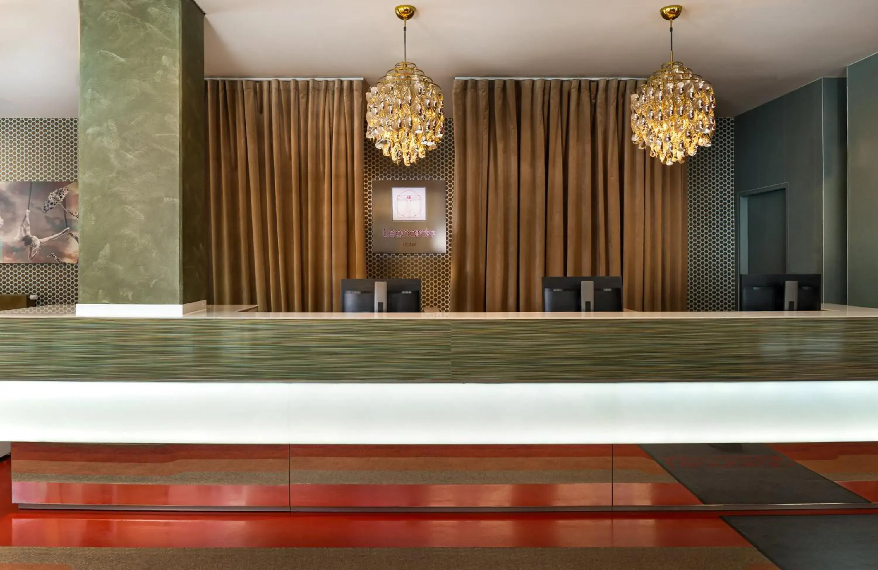 Lobby or reception in Leonardo Hotel Berlin Mitte Lobby or reception in Leonardo Hotel Berlin Mitte