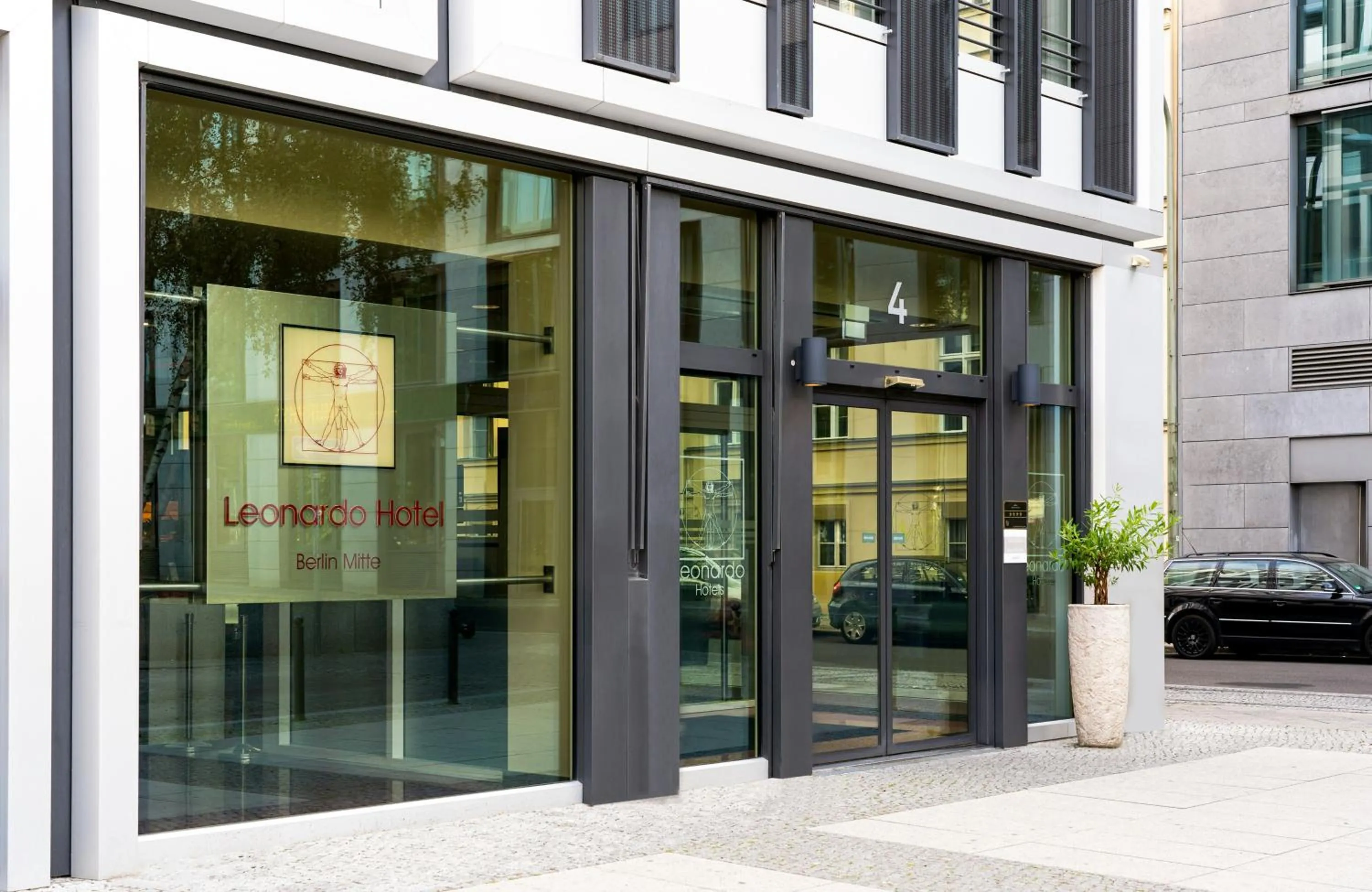 Property building in Leonardo Hotel Berlin Mitte