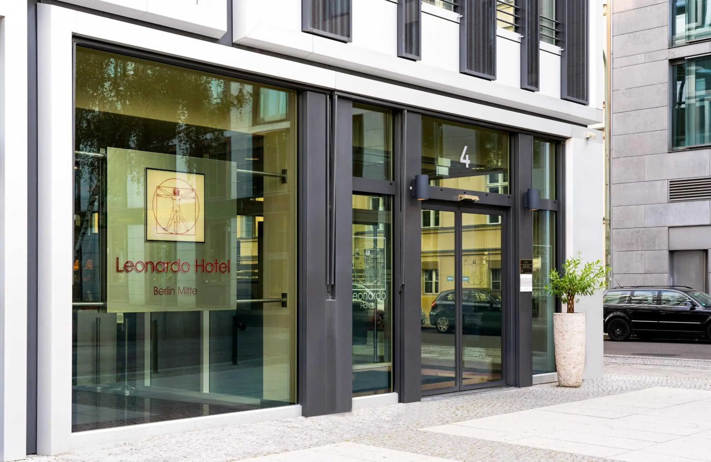 Property building in Leonardo Hotel Berlin Mitte Property building in Leonardo Hotel Berlin Mitte