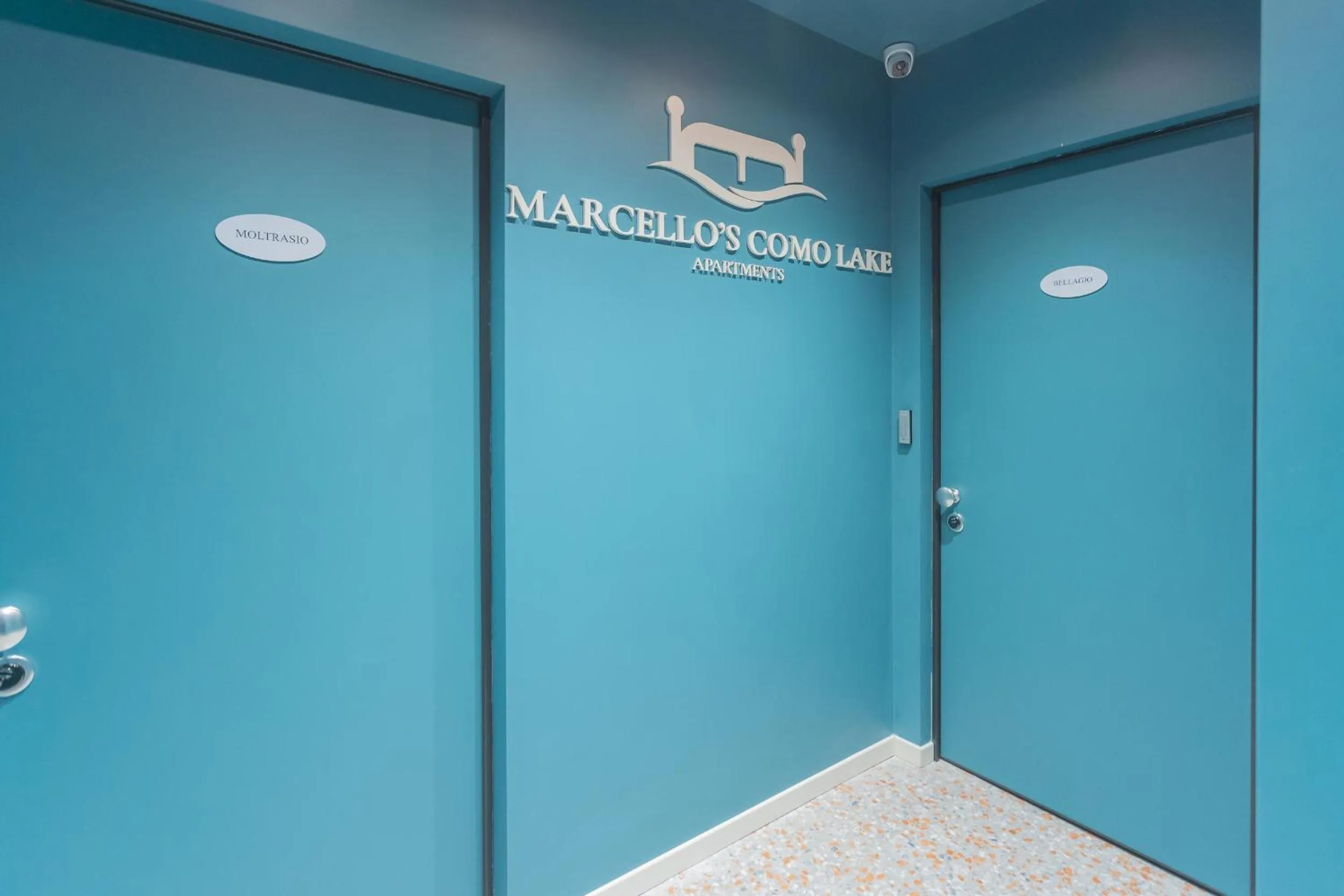 Facade/entrance in Marcello's Como Lake