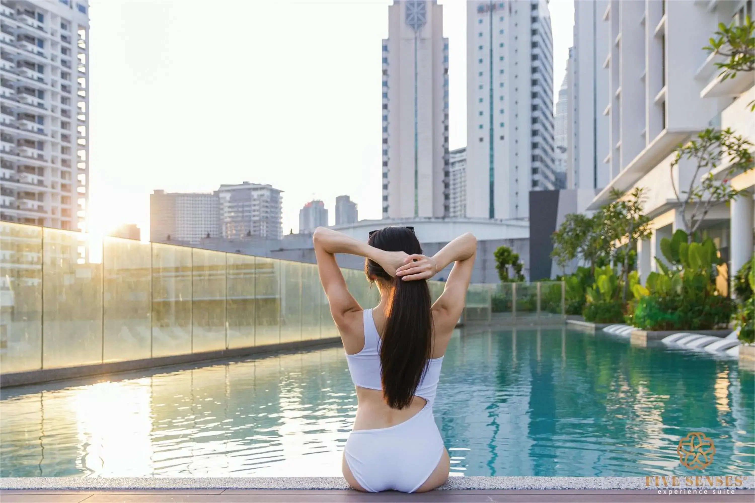 Swimming pool in Quill Residences Kuala Lumpur, Five Senses Swimming pool in Quill Residences Kuala Lumpur, Five Senses