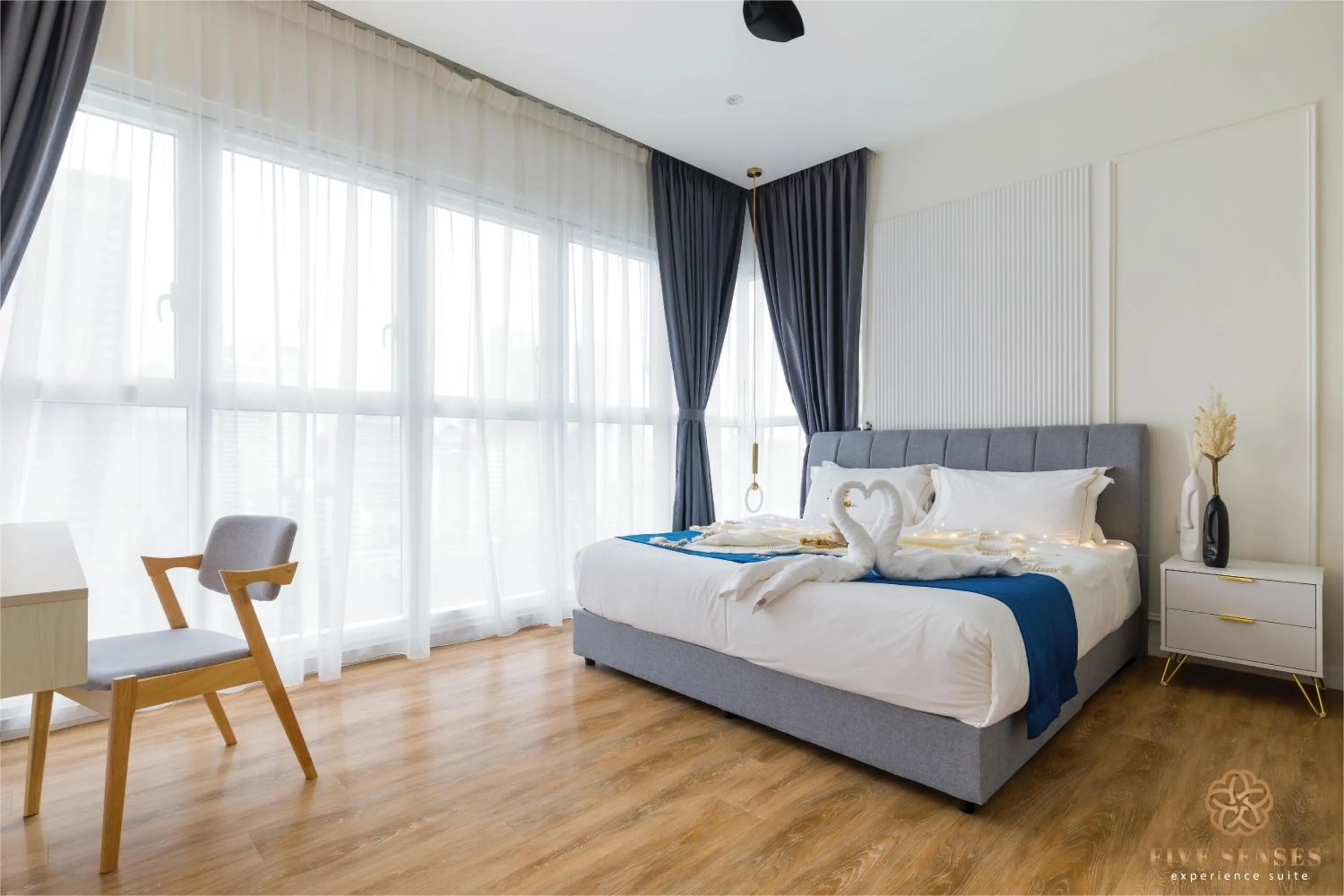 Bed in Quill Residences Kuala Lumpur, Five Senses
