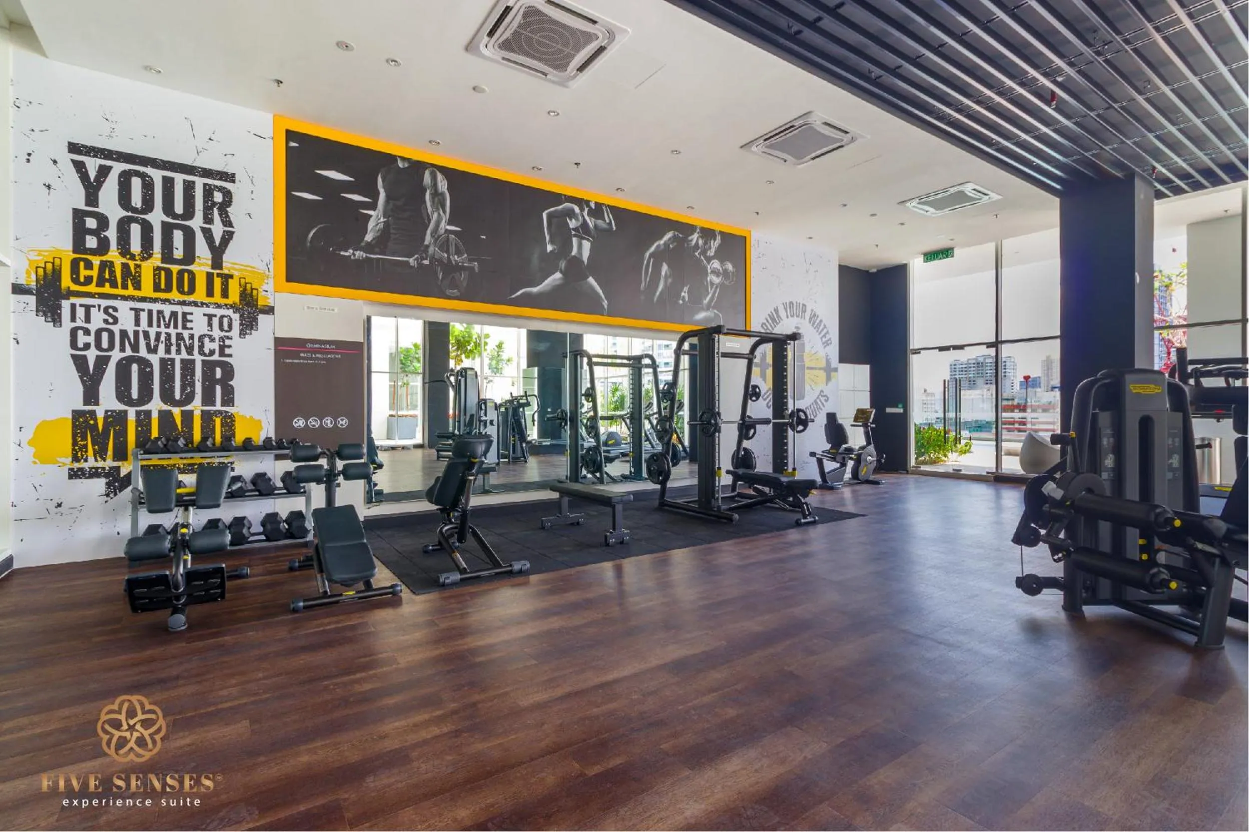 Fitness centre/facilities in Quill Residences Kuala Lumpur, Five Senses