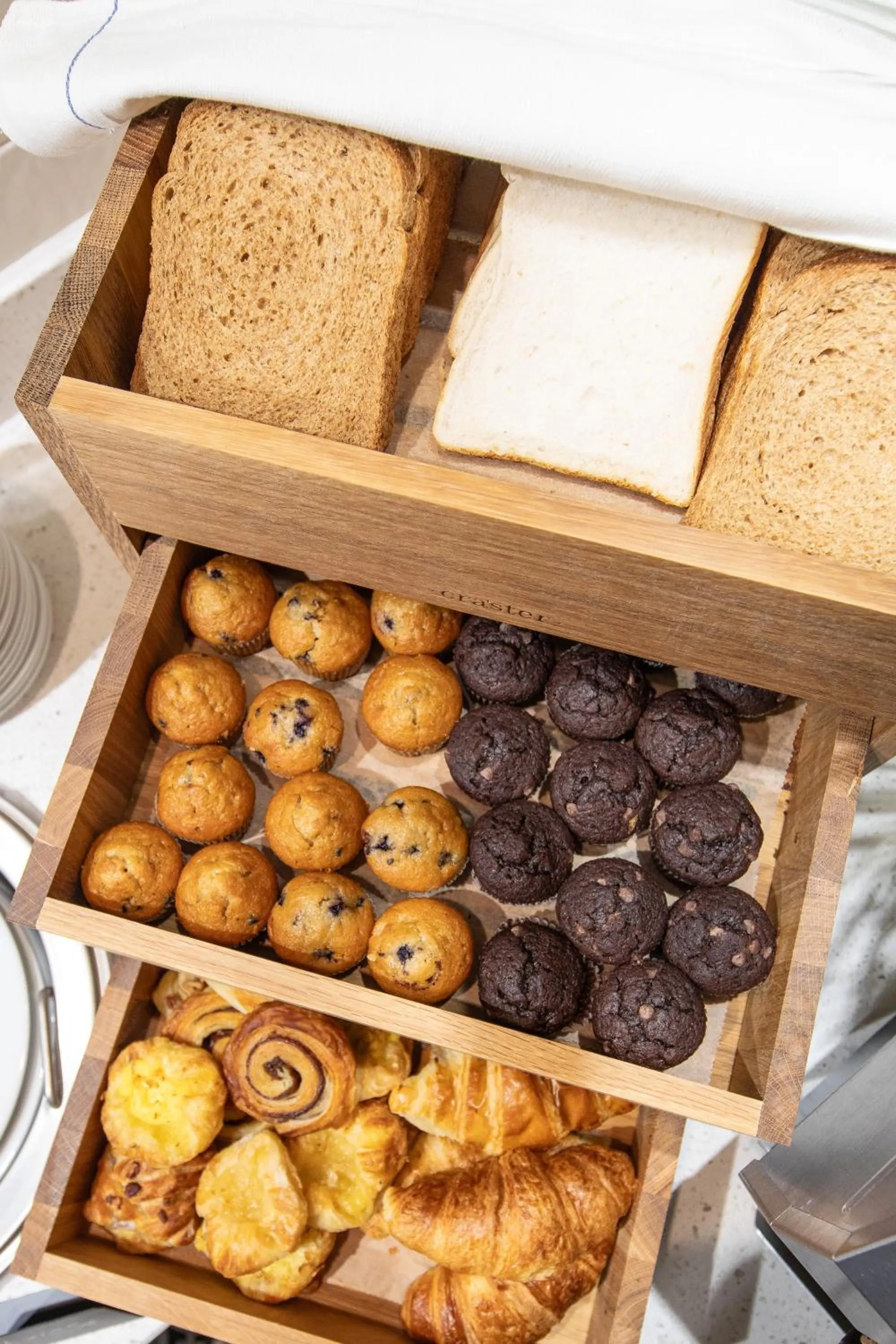 Continental breakfast in Holiday Inn Blackpool by IHG