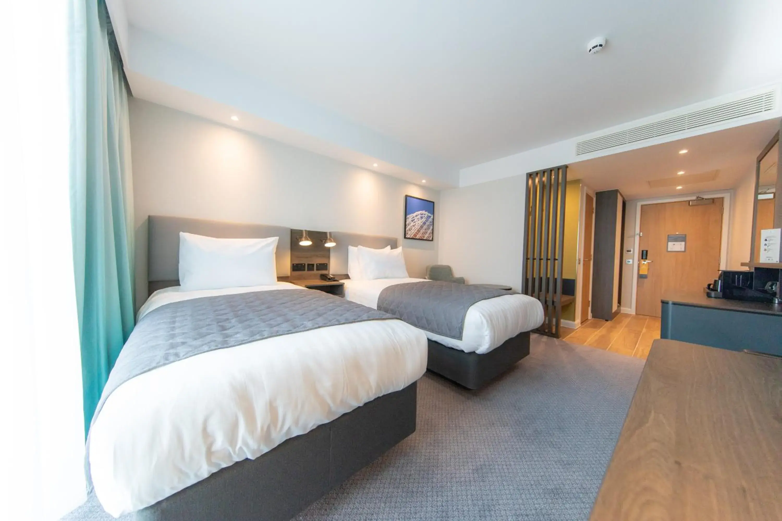 Standard Twin Room with Two Single Beds - Top Floor in Holiday Inn Blackpool by IHG Standard Twin Room with Two Single Beds - Top Floor in Holiday Inn Blackpool by IHG