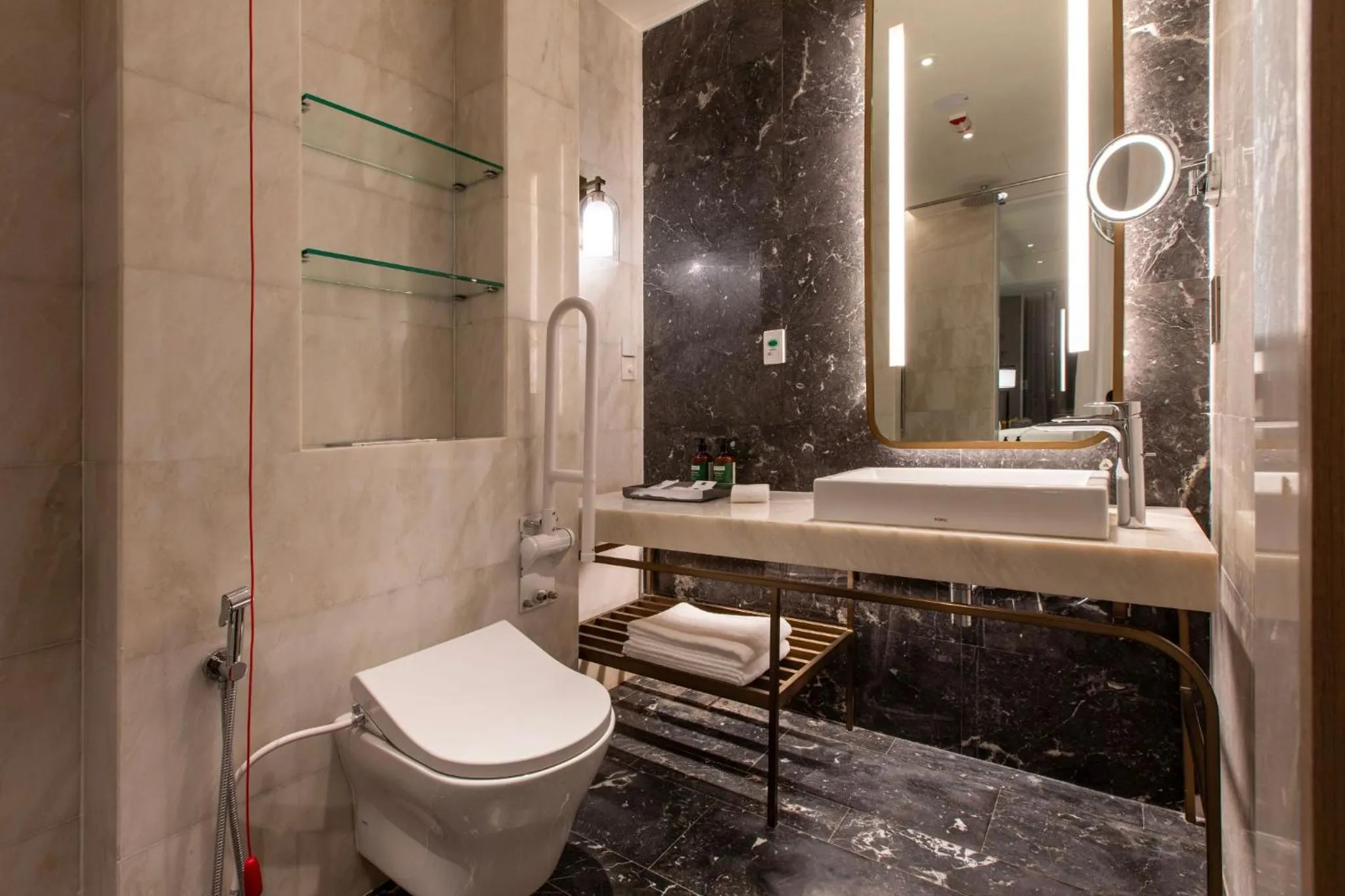 Toilet in Crowne Plaza Kuala Lumpur City Centre by IHG