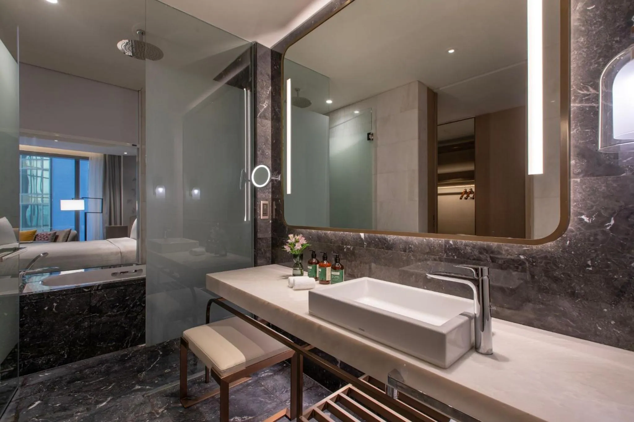 Bathroom in Crowne Plaza Kuala Lumpur City Centre by IHG