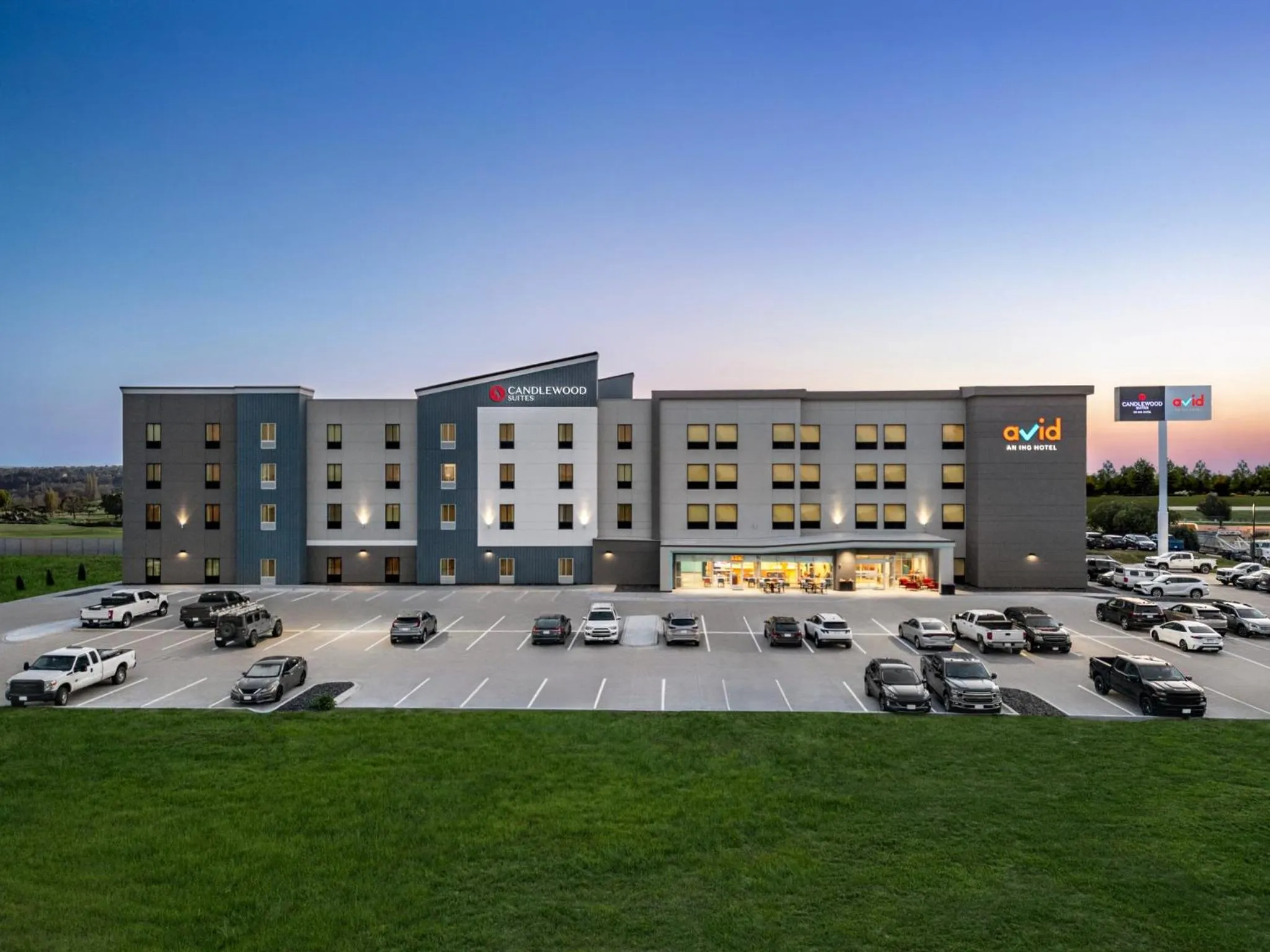 Property building in avid hotel North Platte by IHG